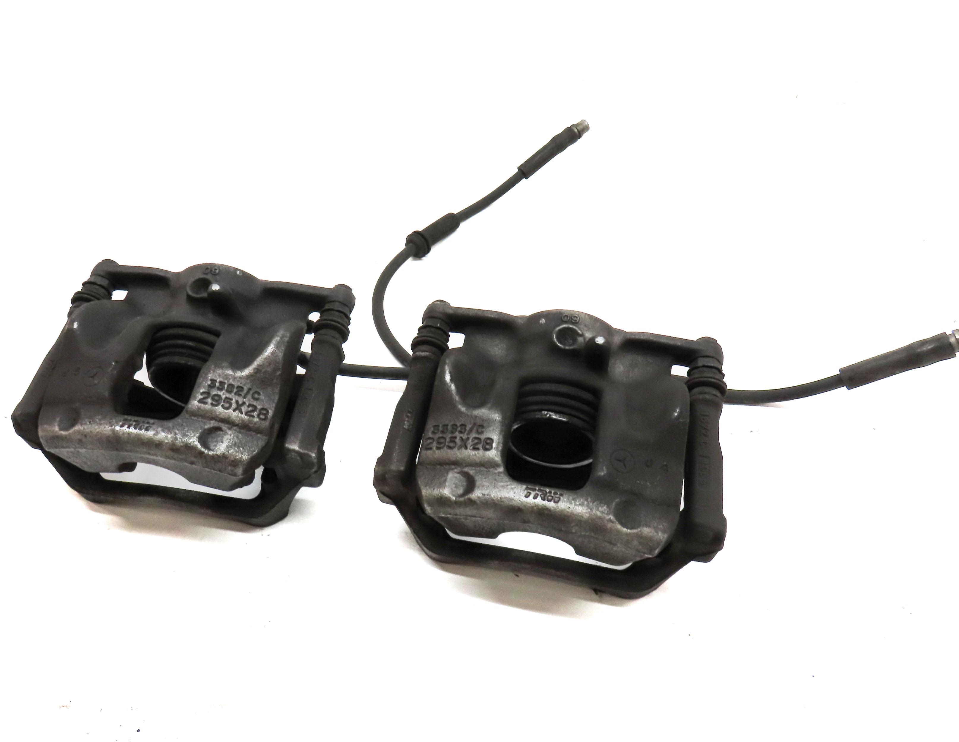 2014-2017 MERCEDES B ELECTRIC (W242) FRONT LEFT & RIGHT BRAKE CALIPER SET-2 — exact item pictured