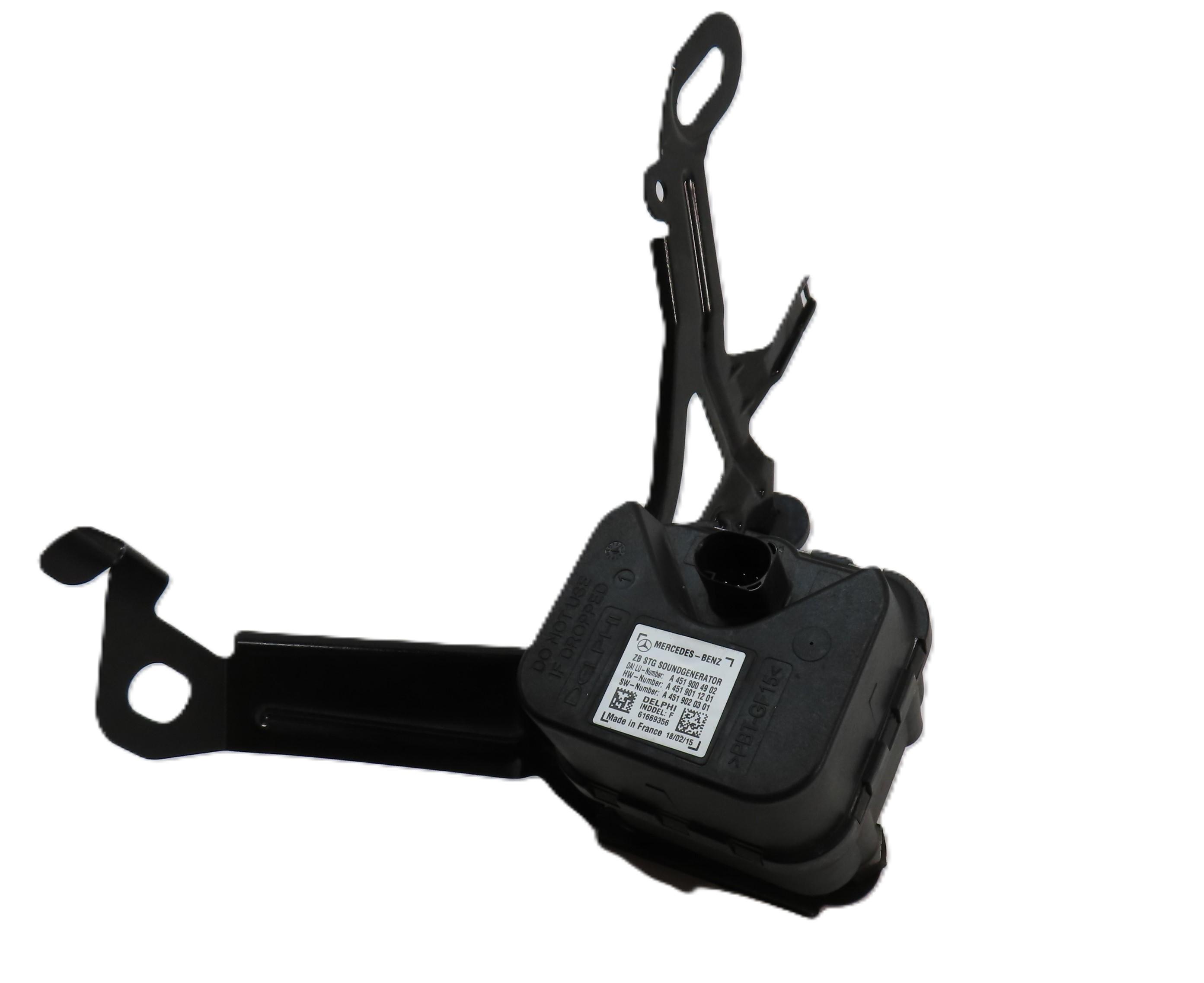 2015 MERCEDES B200e ELECTRIC (W242 W246) EV SOUND GENERATOR SPEAKER w/ BRACKET — exact item pictured