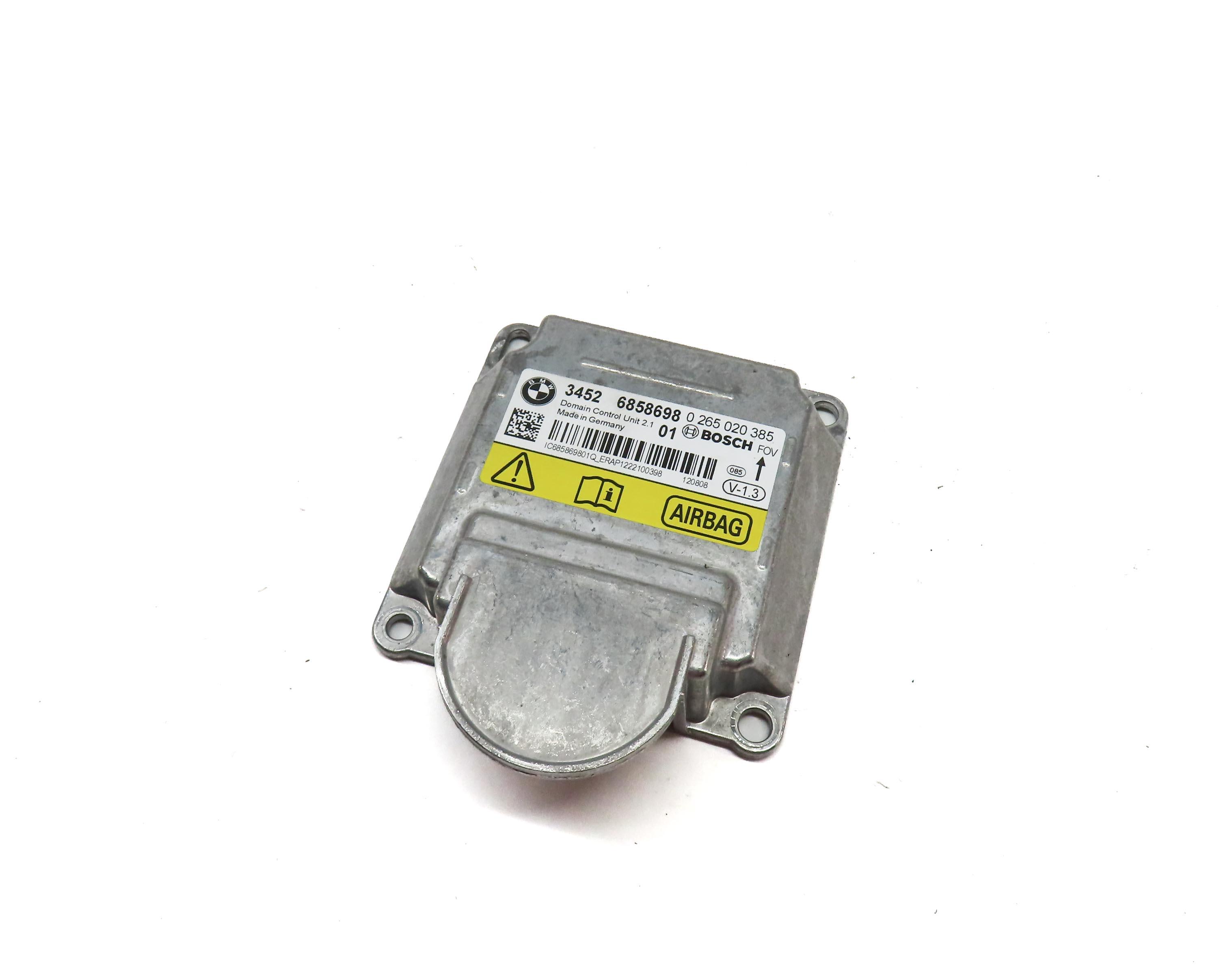 12-21 BMW 2 3 4 5 6 7 X3 X4 X5 X6 (F22 F30 F32 F10 F15 F16 F85) SRS BAG MODULE — exact item pictured