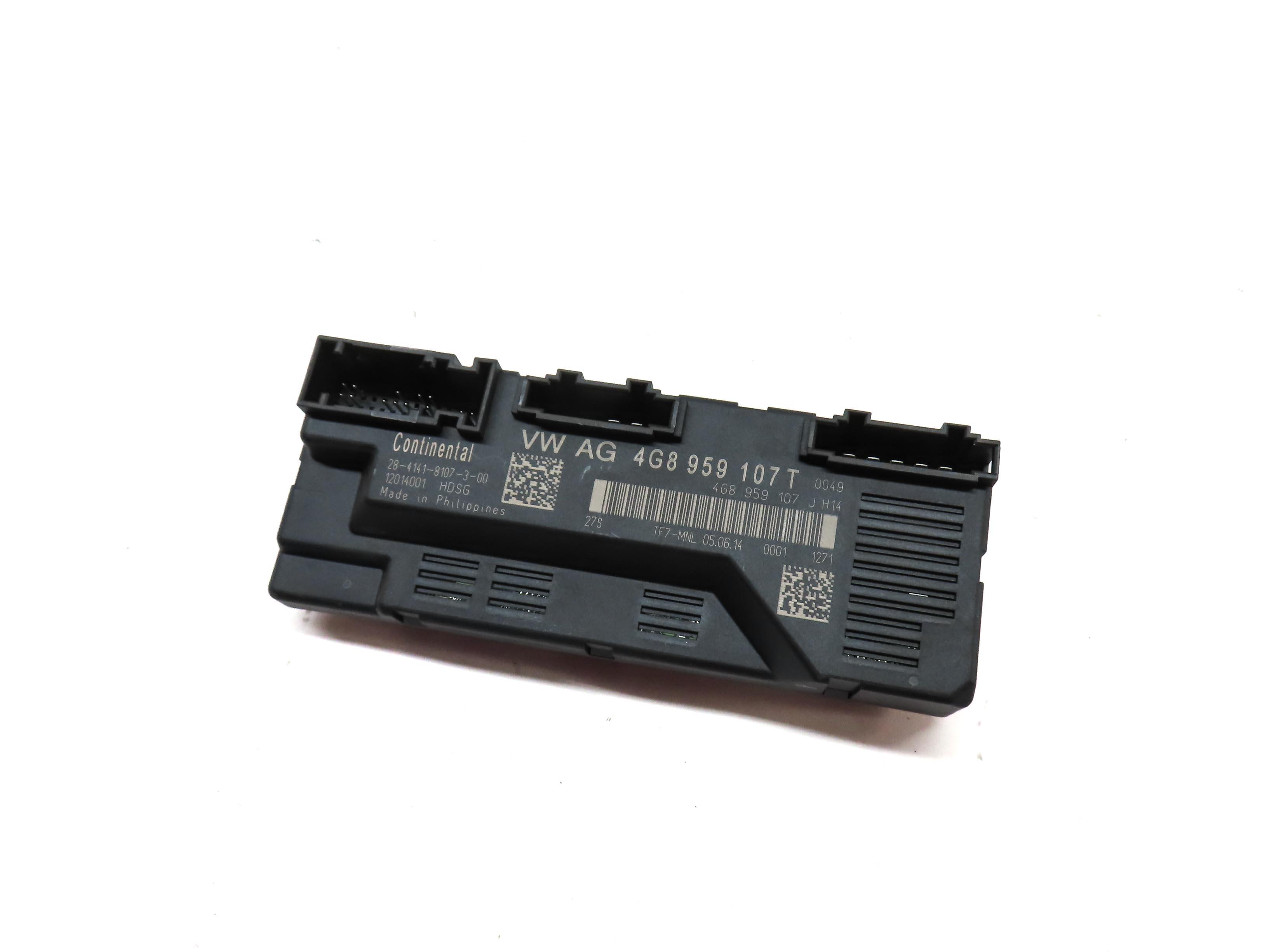 2015 AUDI A7 (C7 4G8) REAR HATCH TRUNK TAILGATE CONTROL MODULE 4G8959107T — exact item pictured