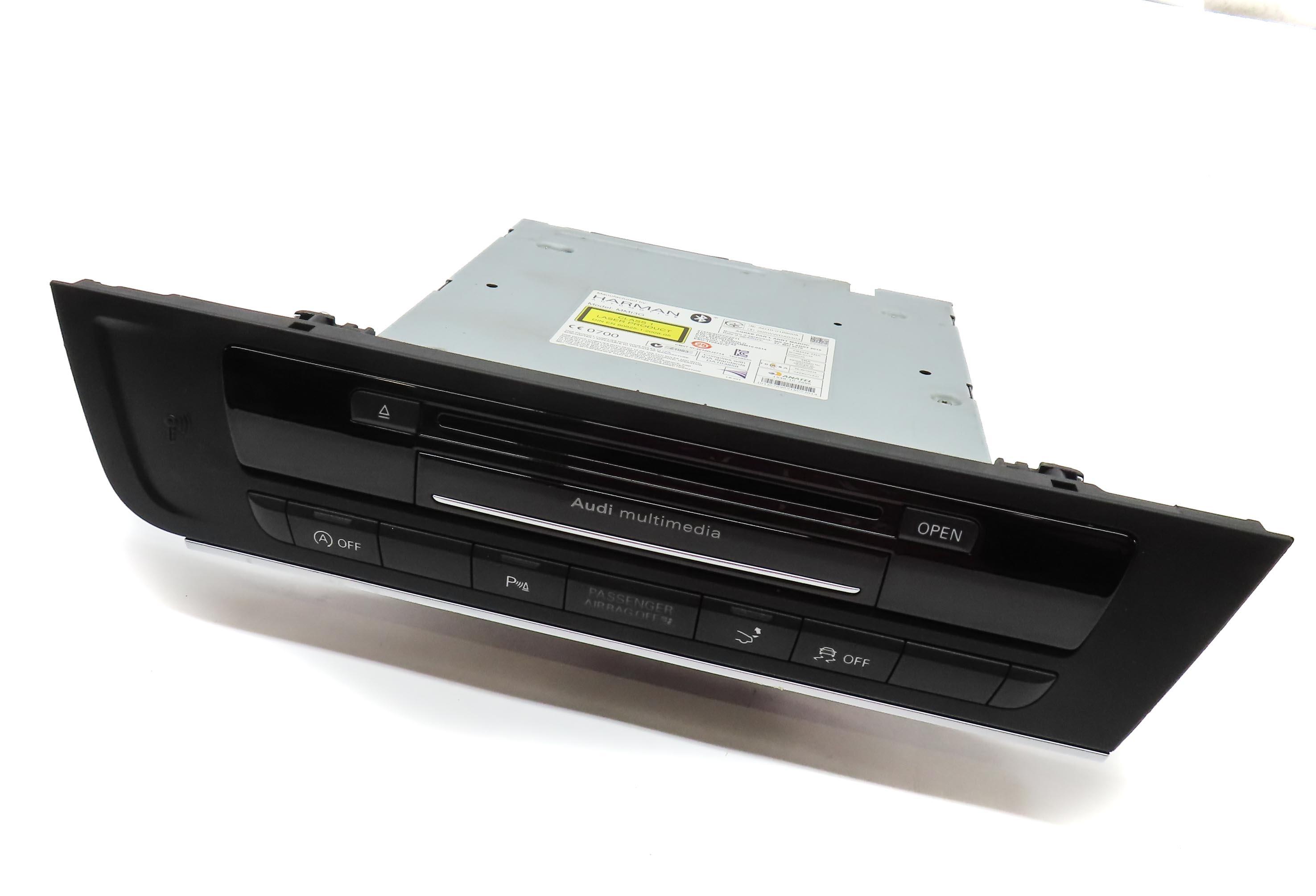 2015 AUDI A7 (C7 4G8) STEREO RADIO HEAD UNIT CD PLAYER w/ CONTROL BUTTON PANEL — exact item pictured