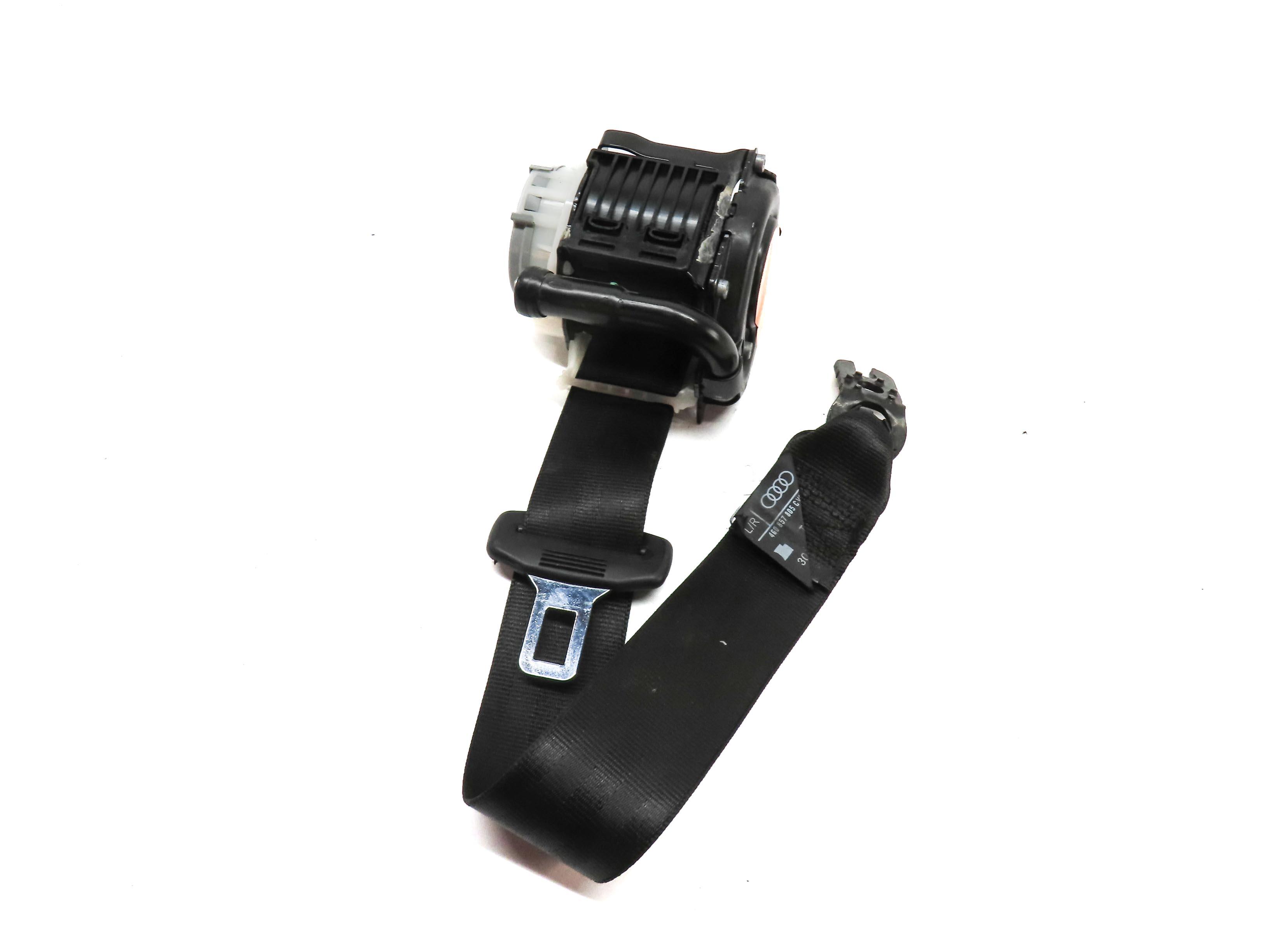 2015 AUDI A7 (C7 4G8) REAR RIGHT SEATBELT SEAT BELT RETRACTOR (BLACK) 4G0857805C — exact item pictured