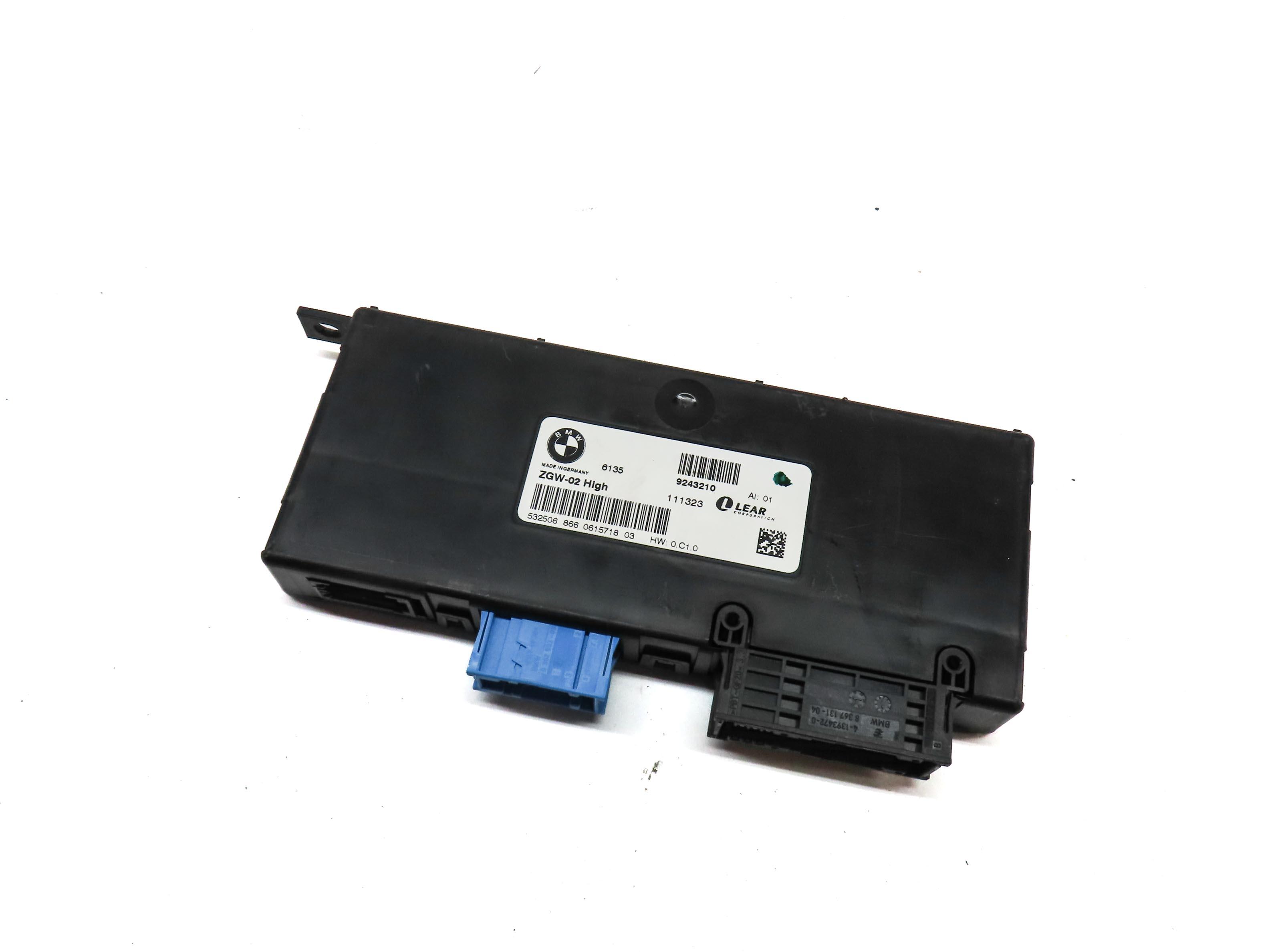 2011-2019 BMW 5 6 7 SERIES (F01 F06 F07 F10 F12) CENTRAL GATEWAY CONTROL MODULE — exact item pictured