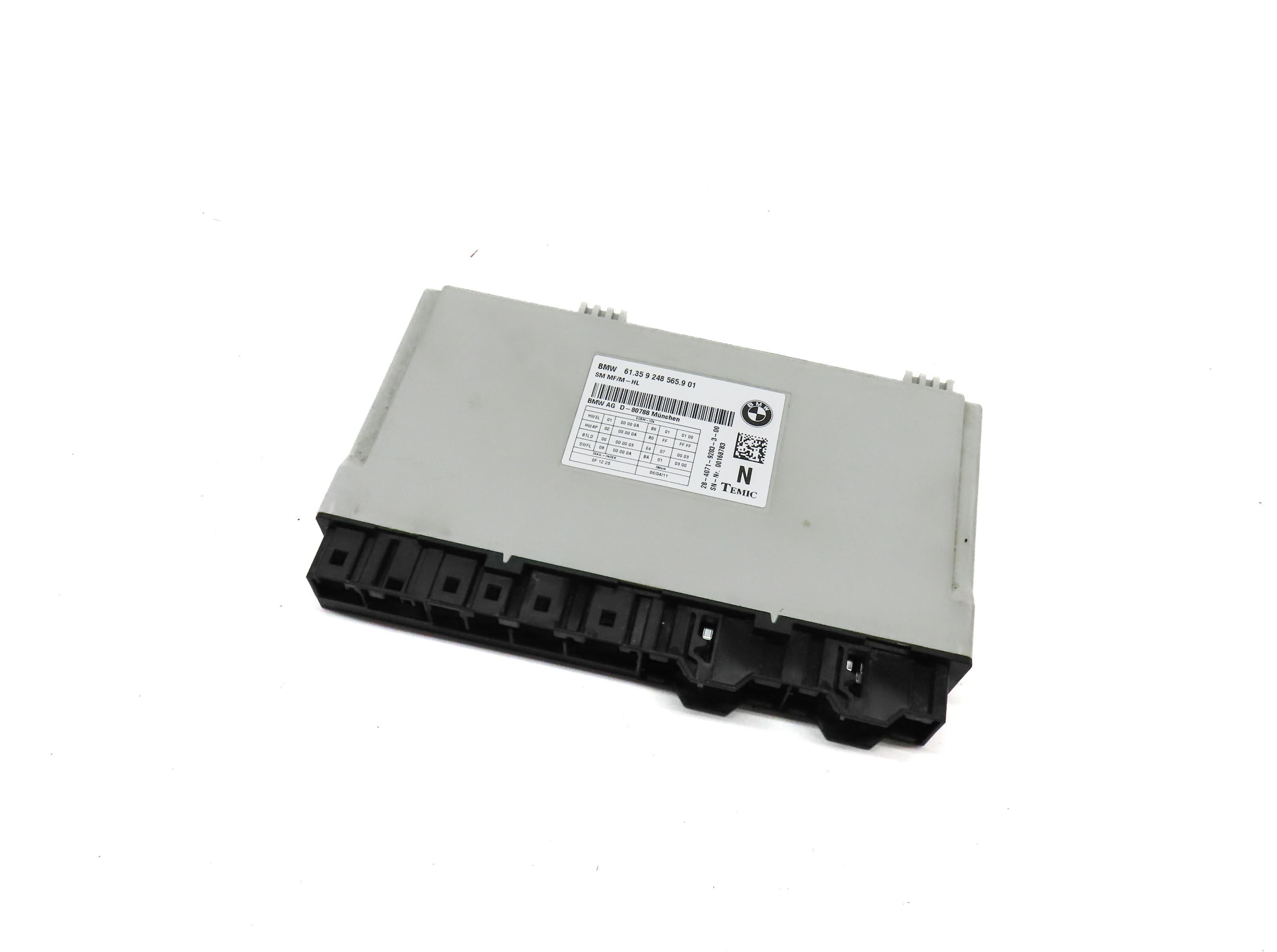 10-17 BMW 5 6 7 SERIES (F01 F06 F10) FRONT RIGHT PASSENGER COMFORT SEAT MODULE — exact item pictured