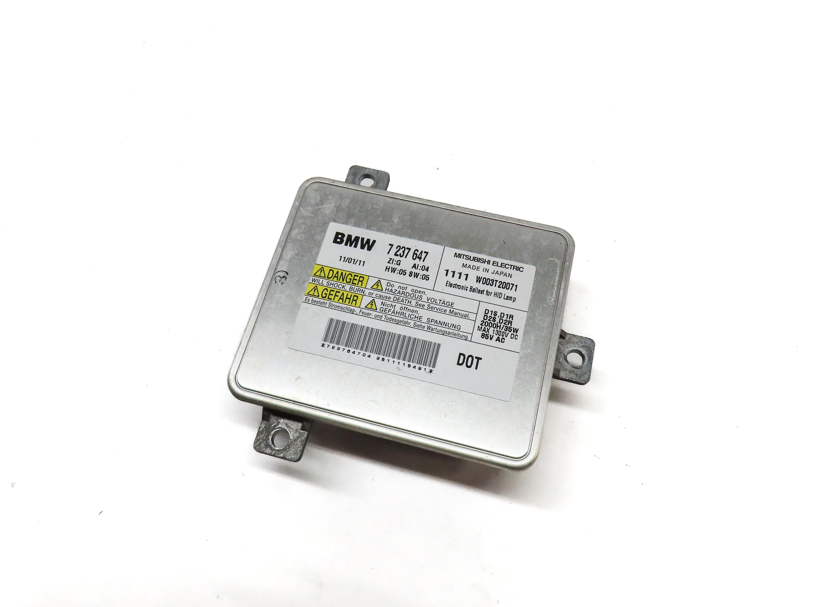 09-17 BMW 328i 335i 535i 550i 740i 750i M5 X1 Z4 - HID XENON HEADLIGHT BALLAST — exact item pictured