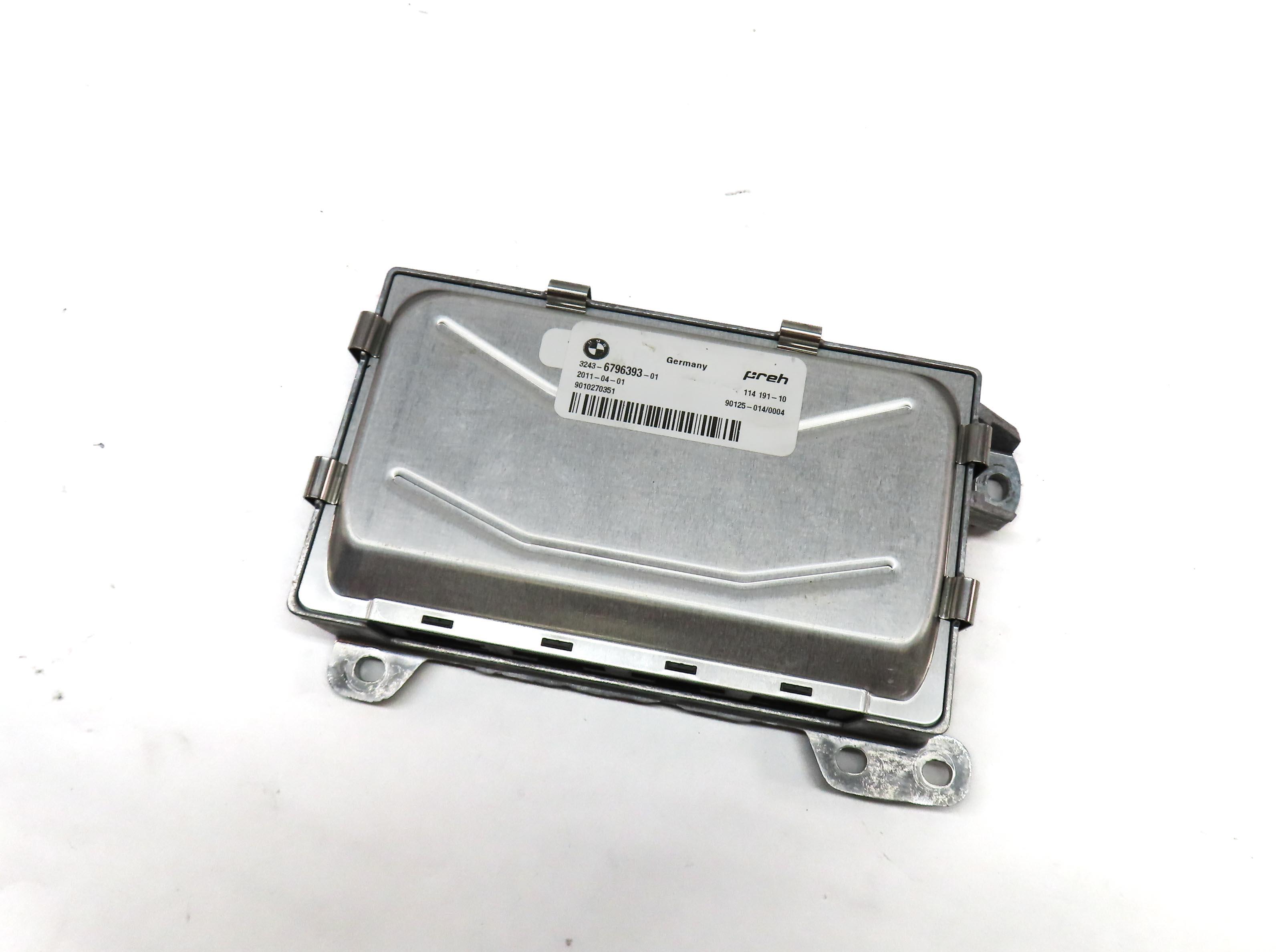 2012 BMW 750i (F01) HYDRAULIC STEERING RACK HSR CONTROL MODULE 32436796393 — exact item pictured