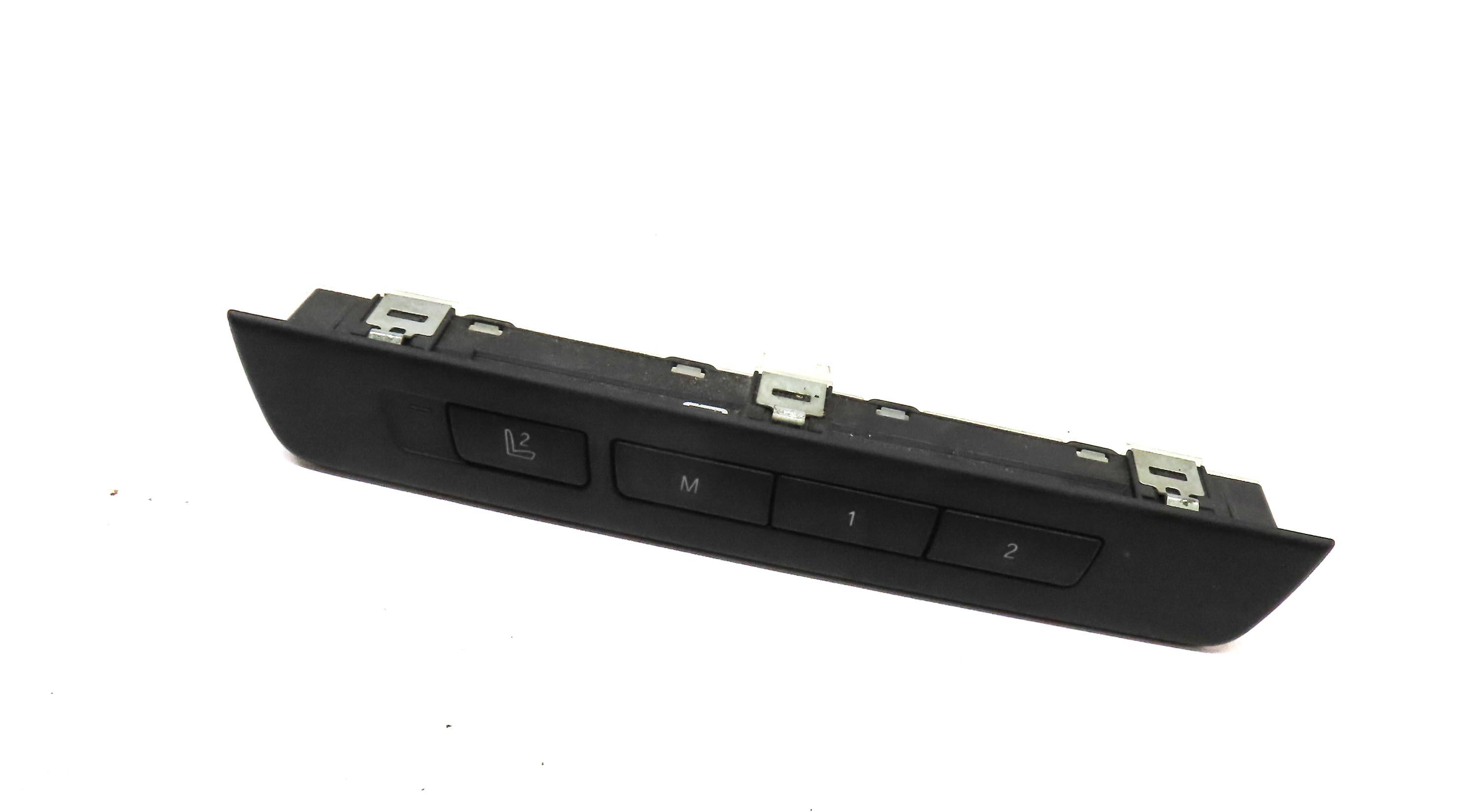 09-15 BMW 740i 750i 760i B7 (F01) LEFT DRIVER MEMORY SEAT POSITION SWITCH BUTTON — exact item pictured