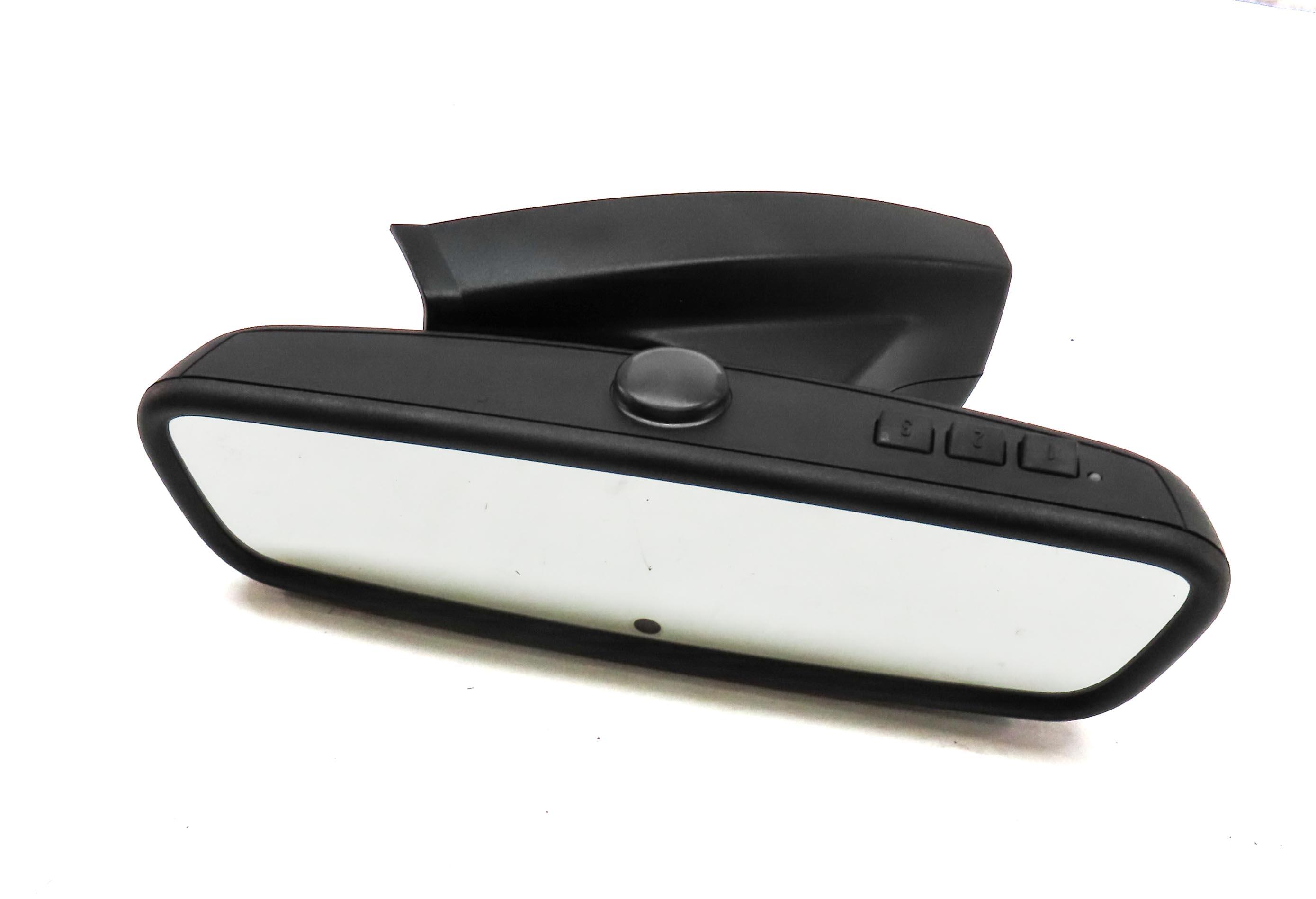 2010-2012 BMW 640i 650i 740i 760i M5 M6 X3 AUTODIM HOMELINK REARVIEW MIRROR — exact item pictured