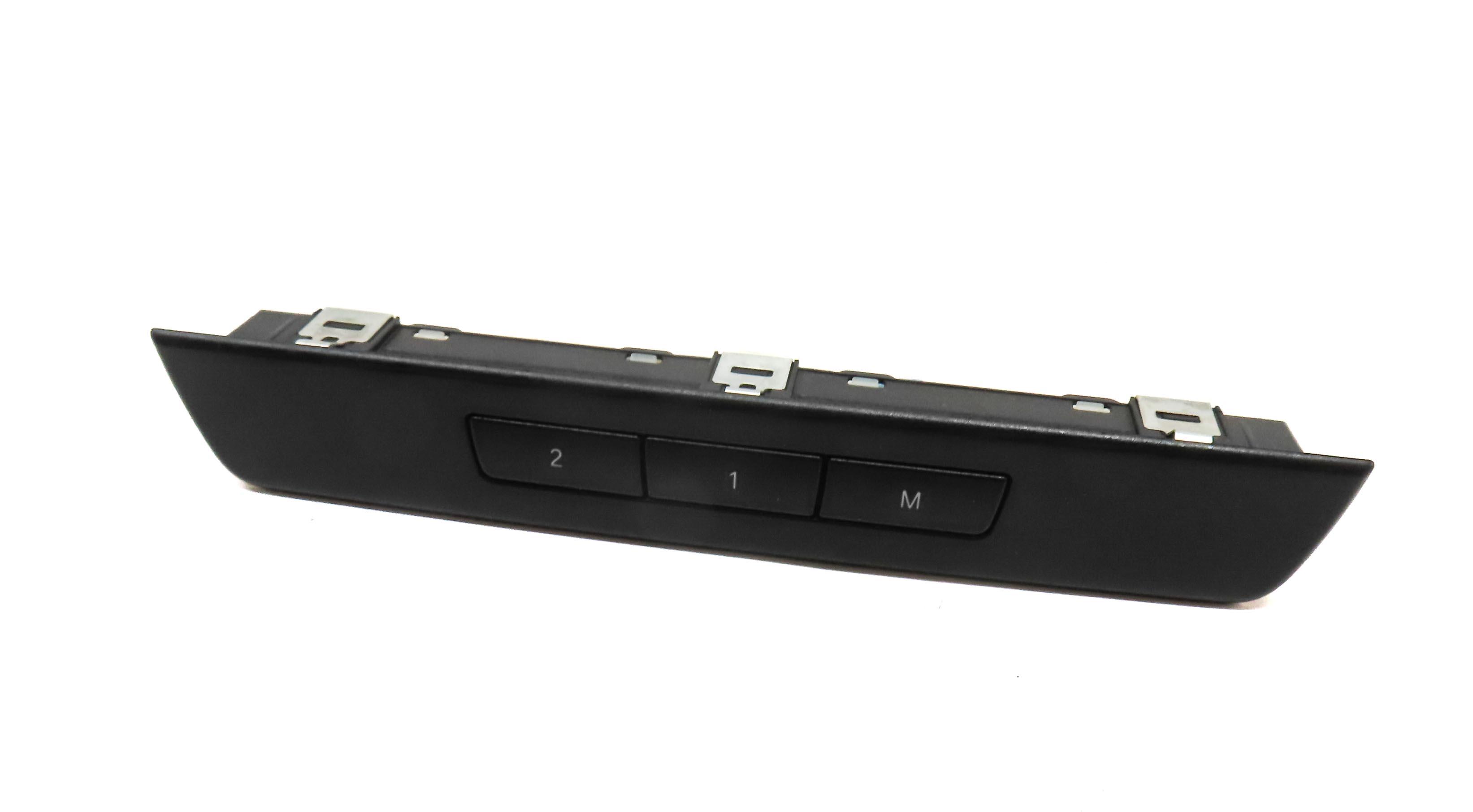 2012 BMW 750i (F01) FRONT RIGHT PASSENGER SEAT MEMORY SWITCH 61319215748 — exact item pictured