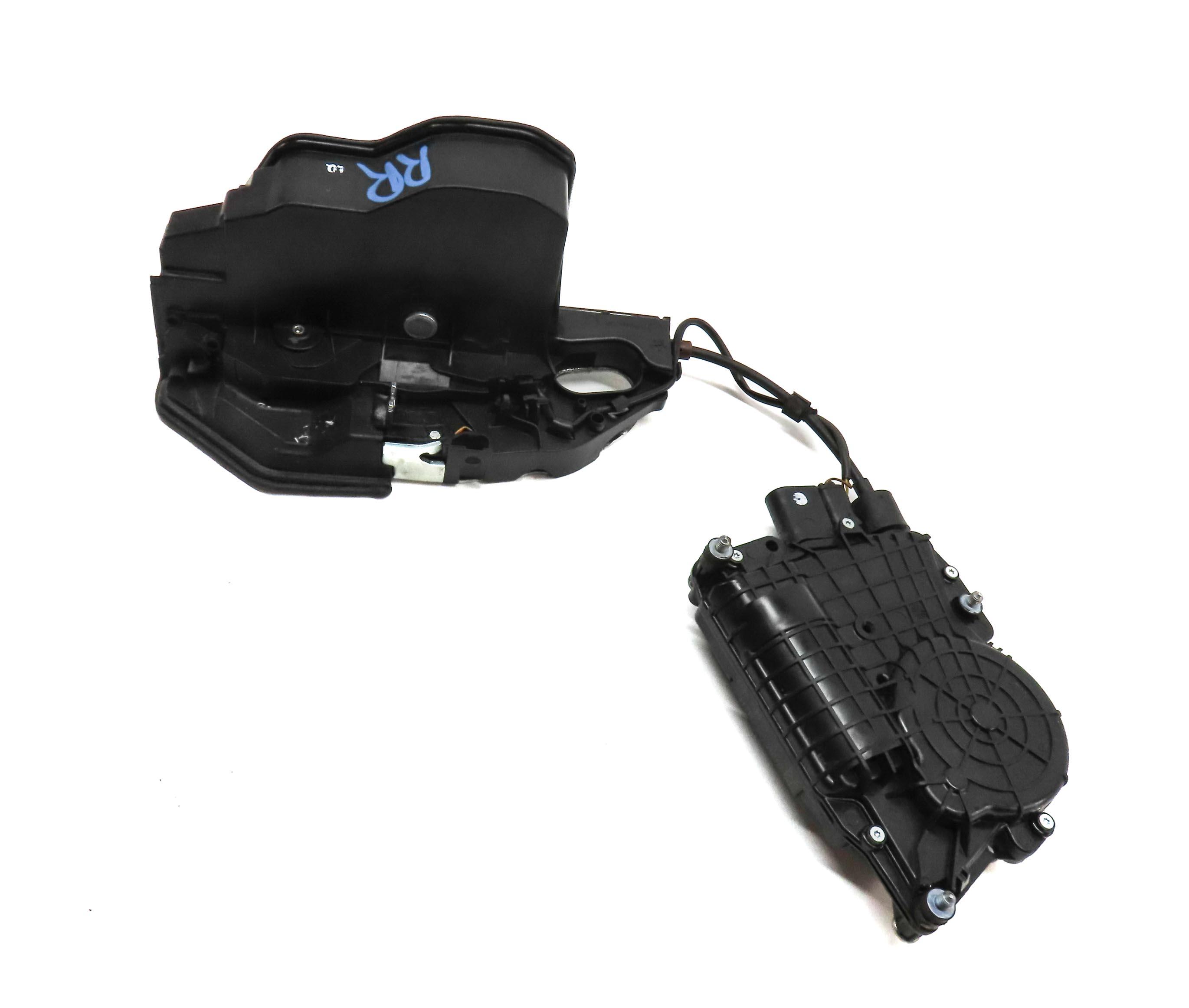 2011-2015 BMW 740i 750i 760i (F01) RIGHT SIDE REAR DOOR LOCK LATCH (SOFT CLOSE) — exact item pictured