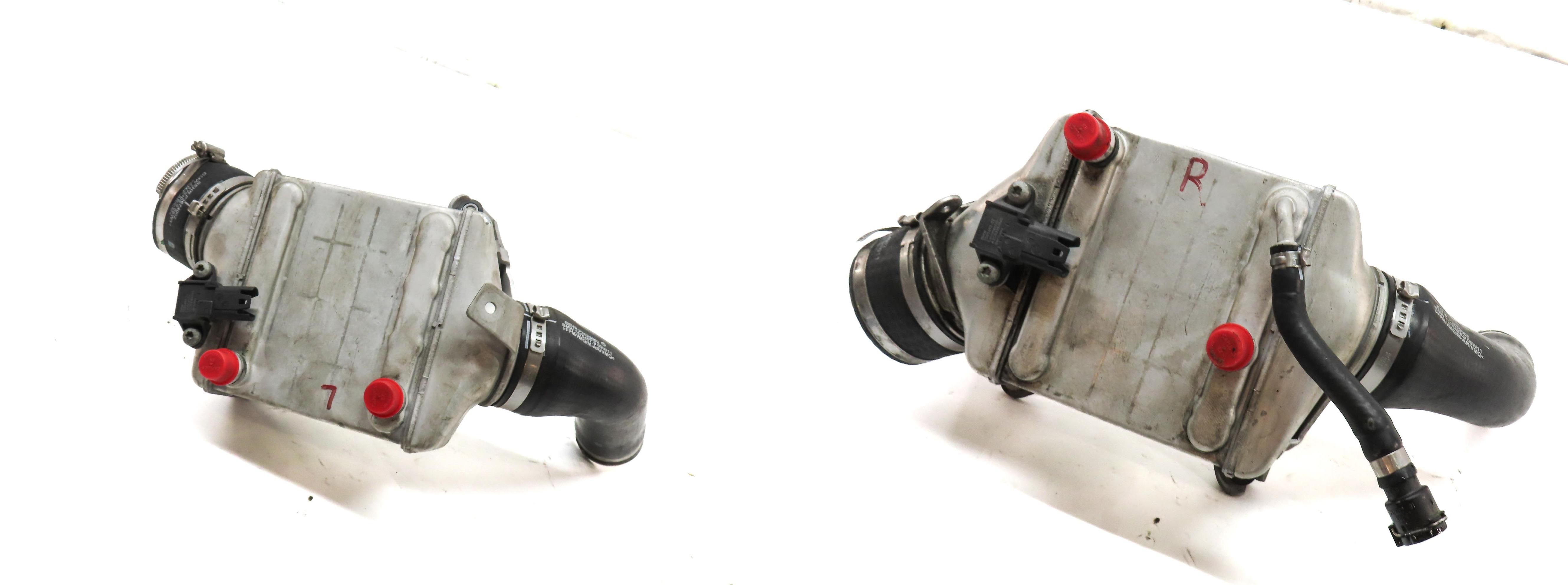 2009-2018 550i 650i 750i X5 X6 (F01 F10 E70 E71) 4.4L TWIN TURBO INTERCOOLER SET — exact item pictured