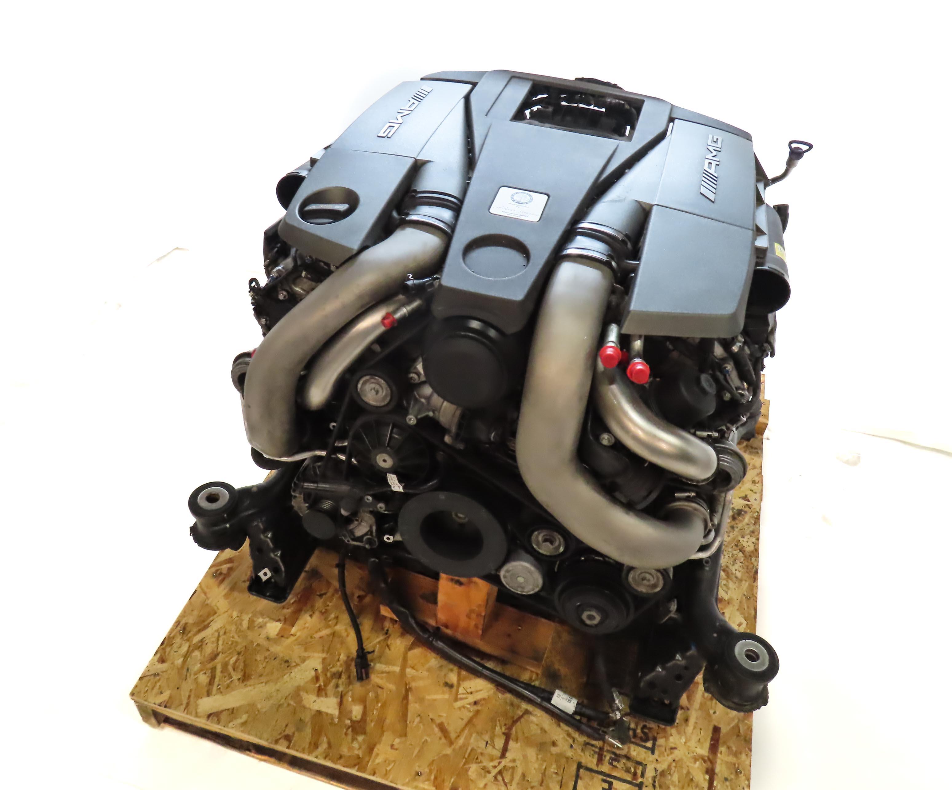 14-15 ML63 GL63 (W166 X166) 5.5L AMG ENGINE ASSEMBLY (ASE TESTED & VIDEO) (125k) — exact item pictured