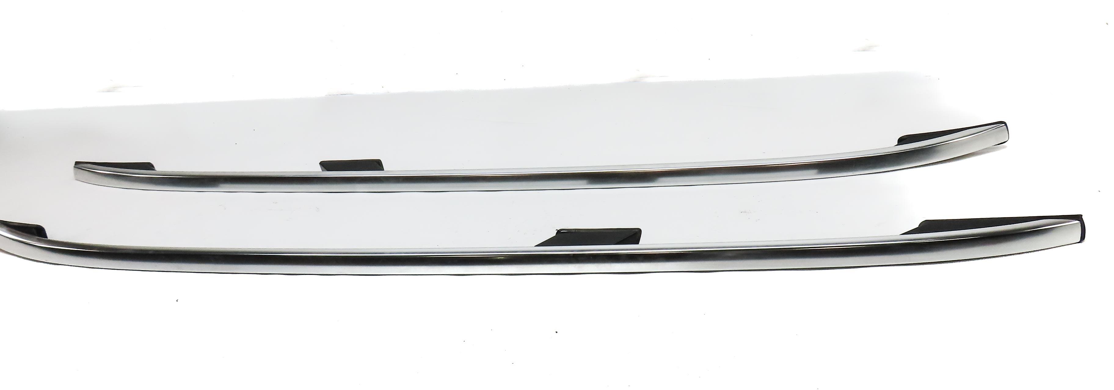 2015 MERCEDES ML63 AMG (W166) LEFT & RIGHT ROOF RACK RAIL SET 2 1668900493 — exact item pictured