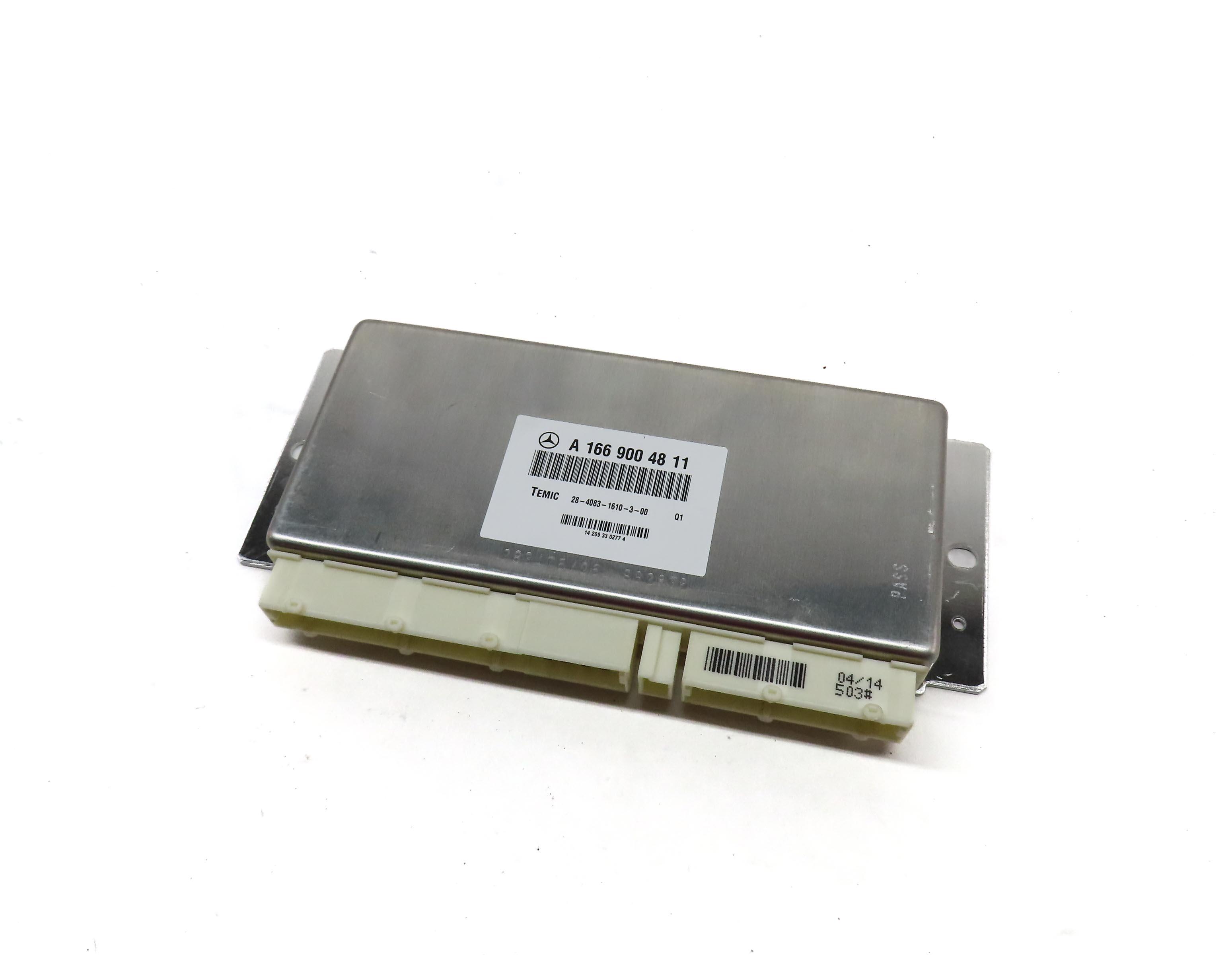 13-15 MERCEDES GL ML CLASS (W166 X166) AIRMATIC AIR SUSPENSION CONTROL MODULE — exact item pictured