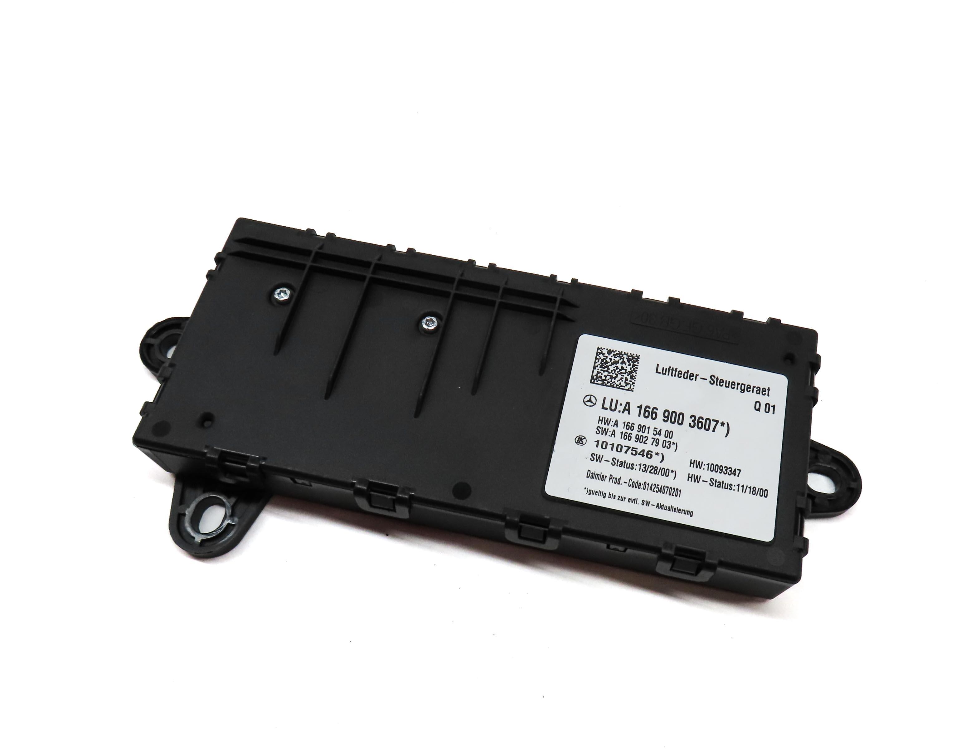 13-15 MERCEDES GL ML CLASS (W166 X166) AIRMATIC AIR SUSPENSION CONTROL MODULE — exact item pictured