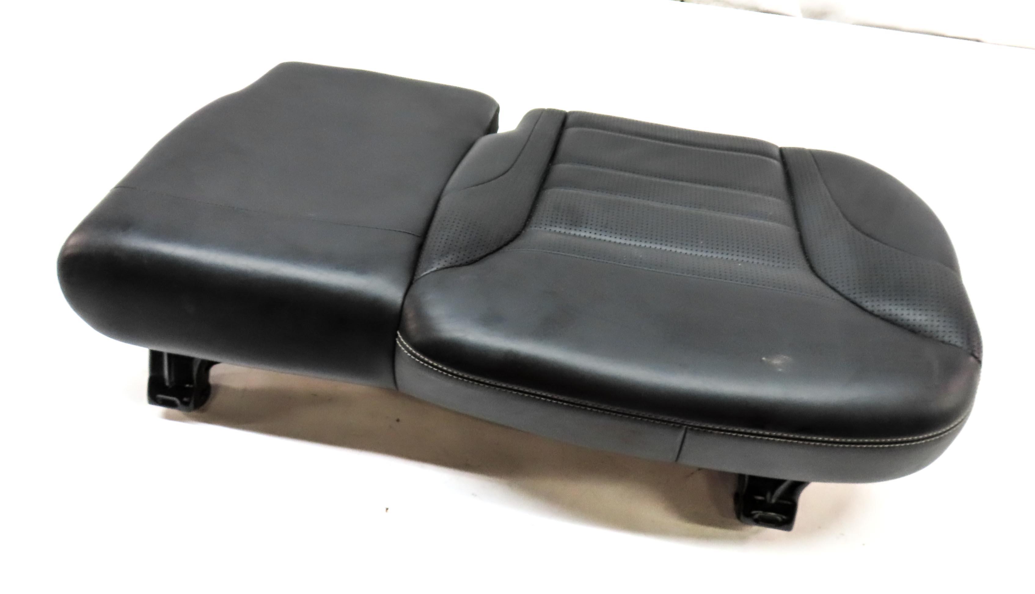 2015 MERCEDES ML63 AMG (W166) REAR LEFT LOWER SEAT CUSHION (BLACK LEATHER) — exact item pictured