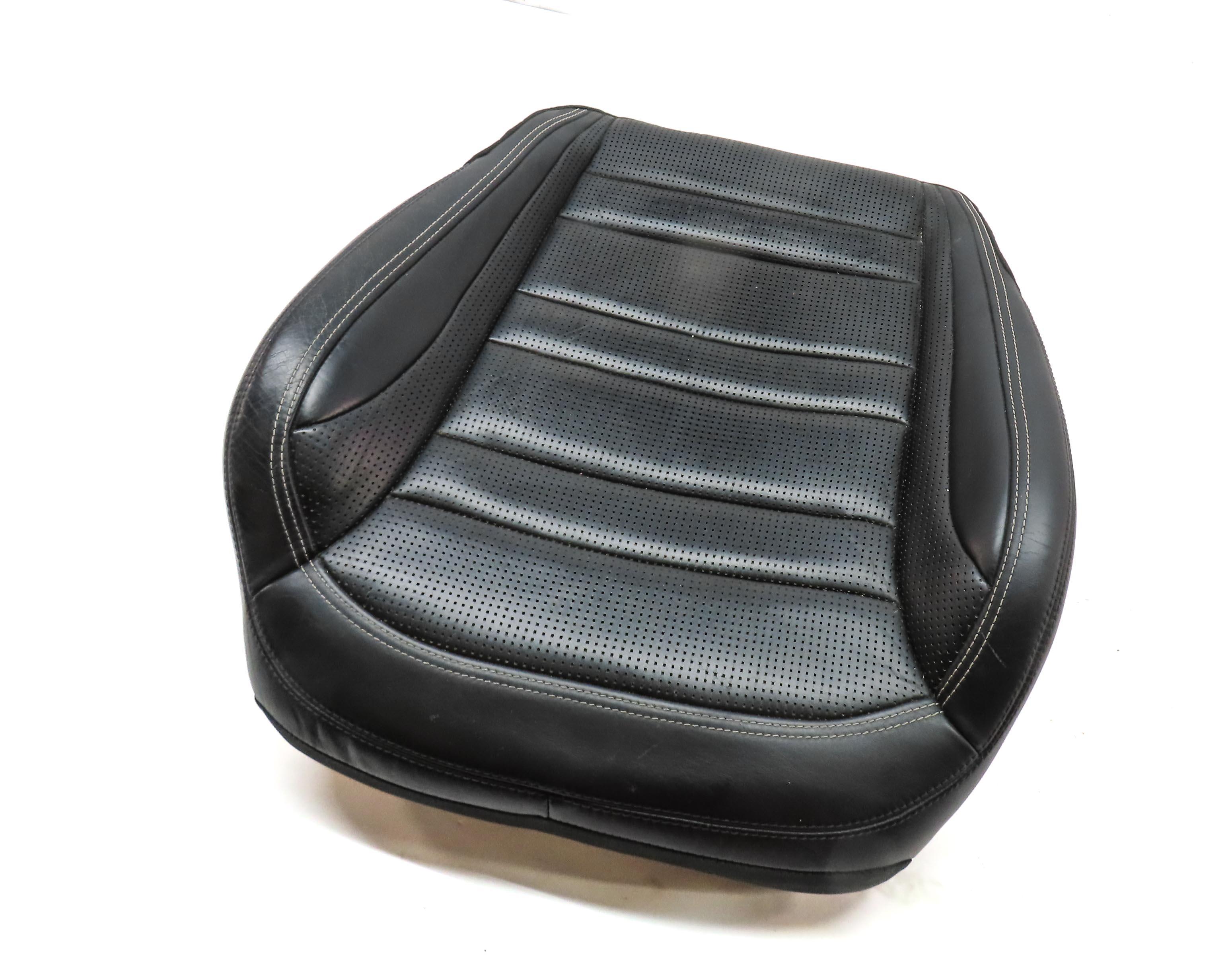 2015 ML63 AMG W166 FRONT RIGHT LOWER SPORT SEAT CUSHION HEAT COOL MASSAGE BLACK — exact item pictured