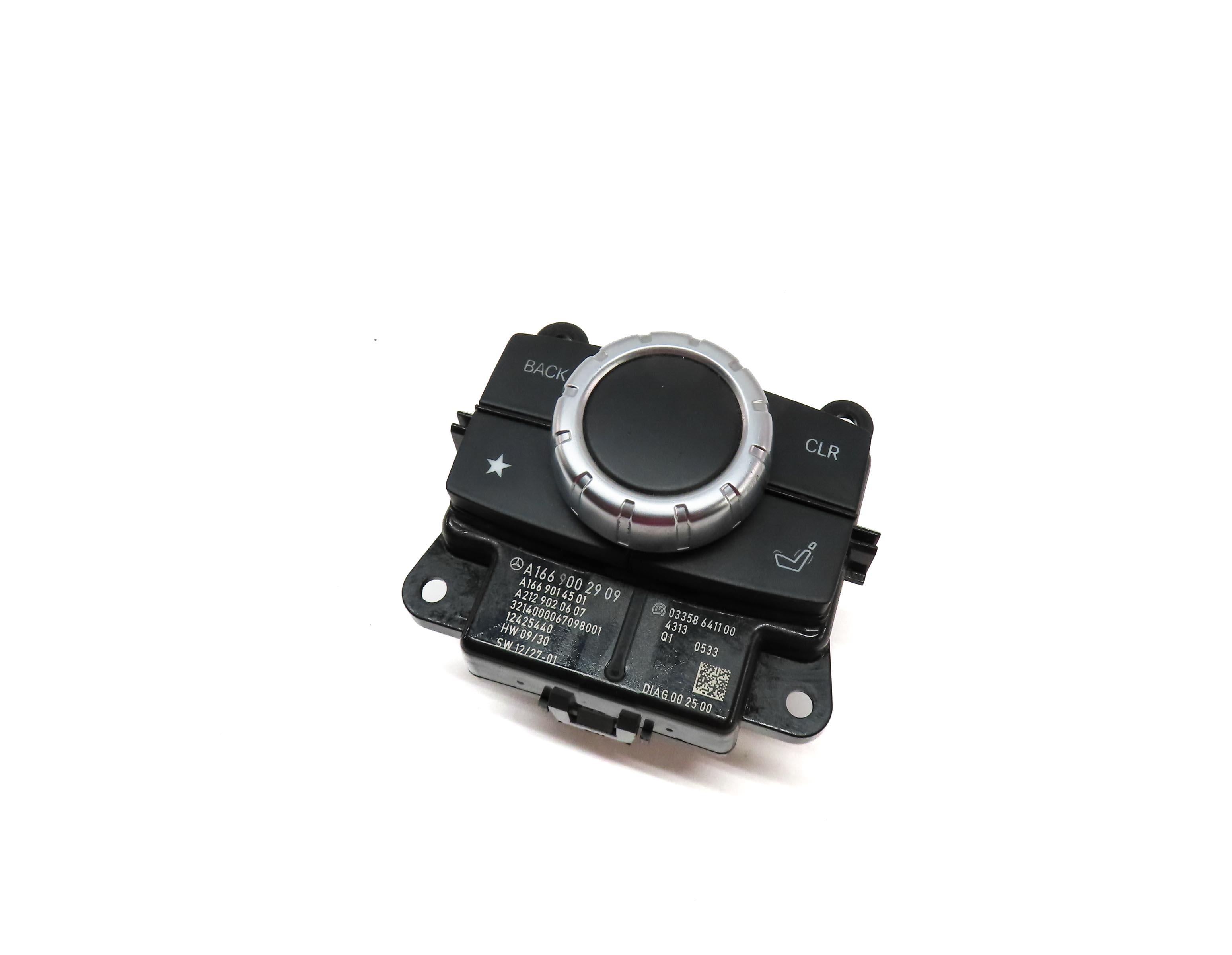 2015 MERCEDES ML63 AMG W166 CENTER CONSOLE MEDIA NAVIGATION CONTROL KNOB SWITCH — exact item pictured