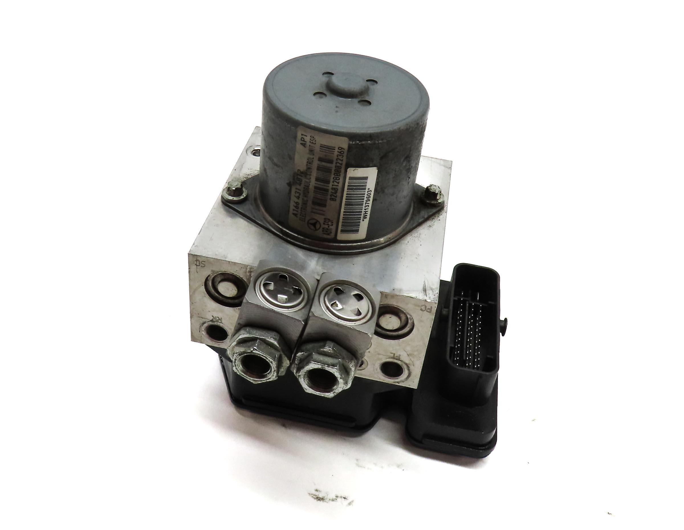 12-15 MERCEDES ML63 GL63 W166 ANTI-LOCK ABS BRAKE PUMP MODULE w/ ADAPTIVE CRUISE — exact item pictured