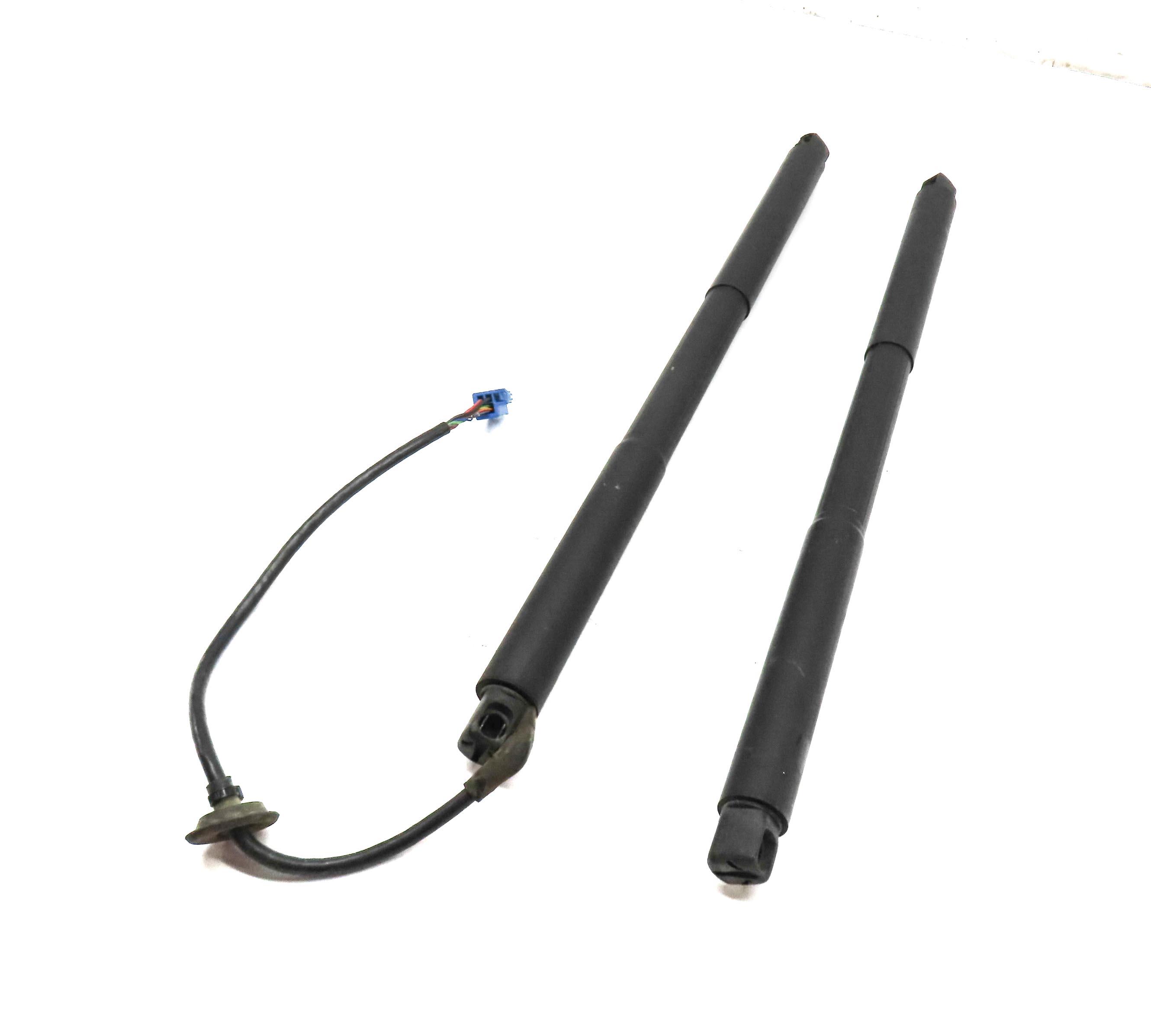 12-19 MERCEDES ML GLE (W166) TRUNK LEFT & RIGHT ELECTRIC ASSIST SHOCK STRUT SET2 — exact item pictured