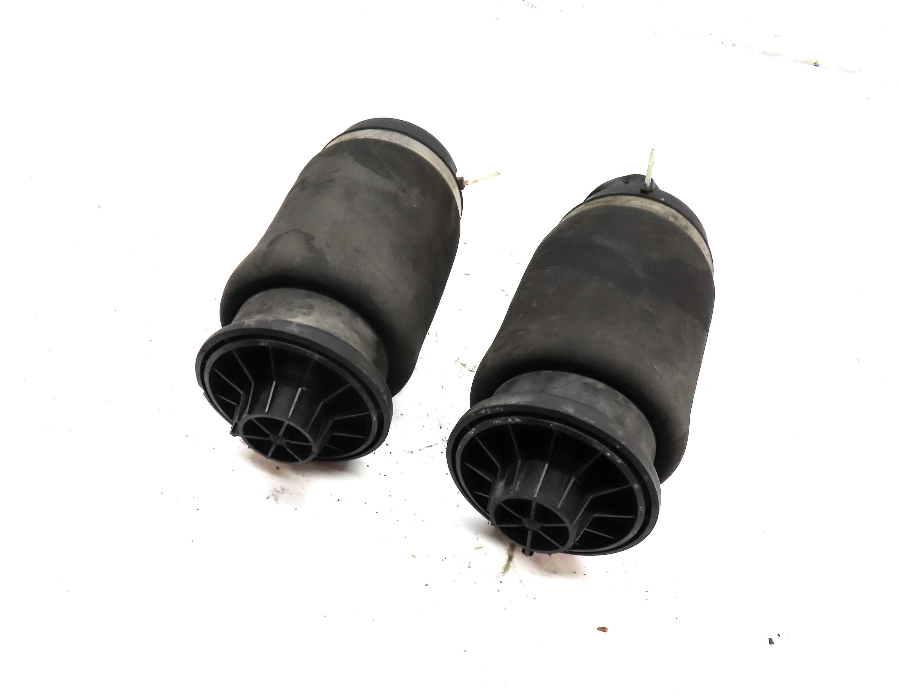 12-16 MERCEDES ML63 GL63 (W166 X166) AMG REAR LEFT & RIGHT AIR SPRING SHOCK SET2 — exact item pictured