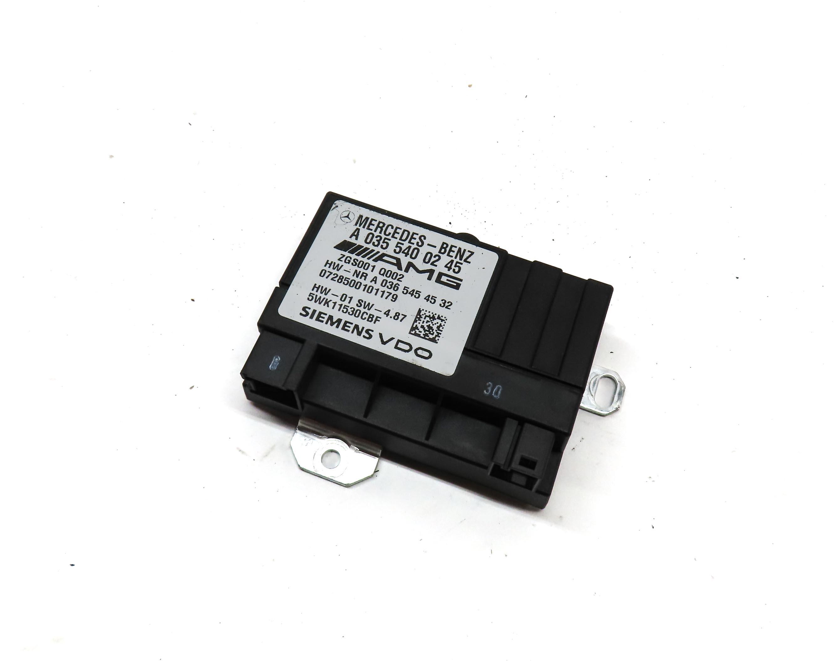 2008 MERCEDES CLS63 AMG (W219) 6.3L M156 ///AMG ENGINE FUEL PUMP CONTROL MODULE — exact item pictured