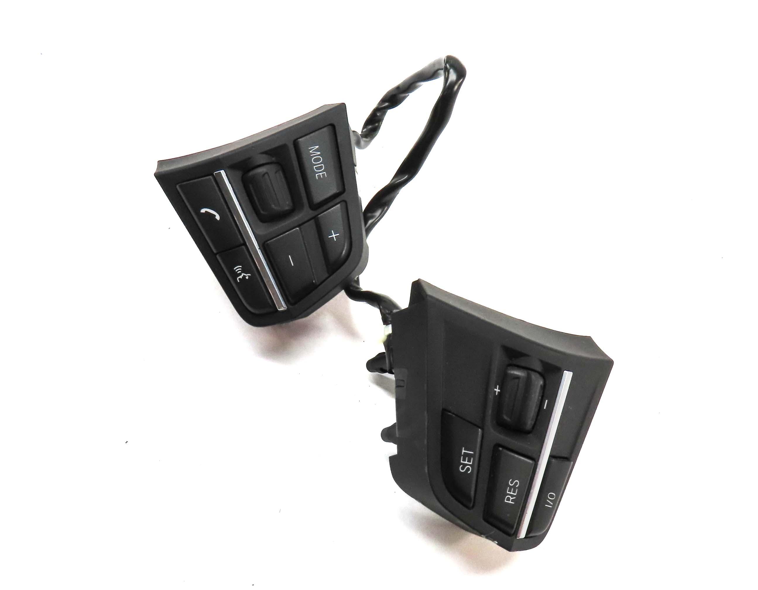 2012 BMW 528i (F10) STEERING WHEEL LEFT & RIGHT CONTROL SWITCH BUTTON SET 2 — exact item pictured