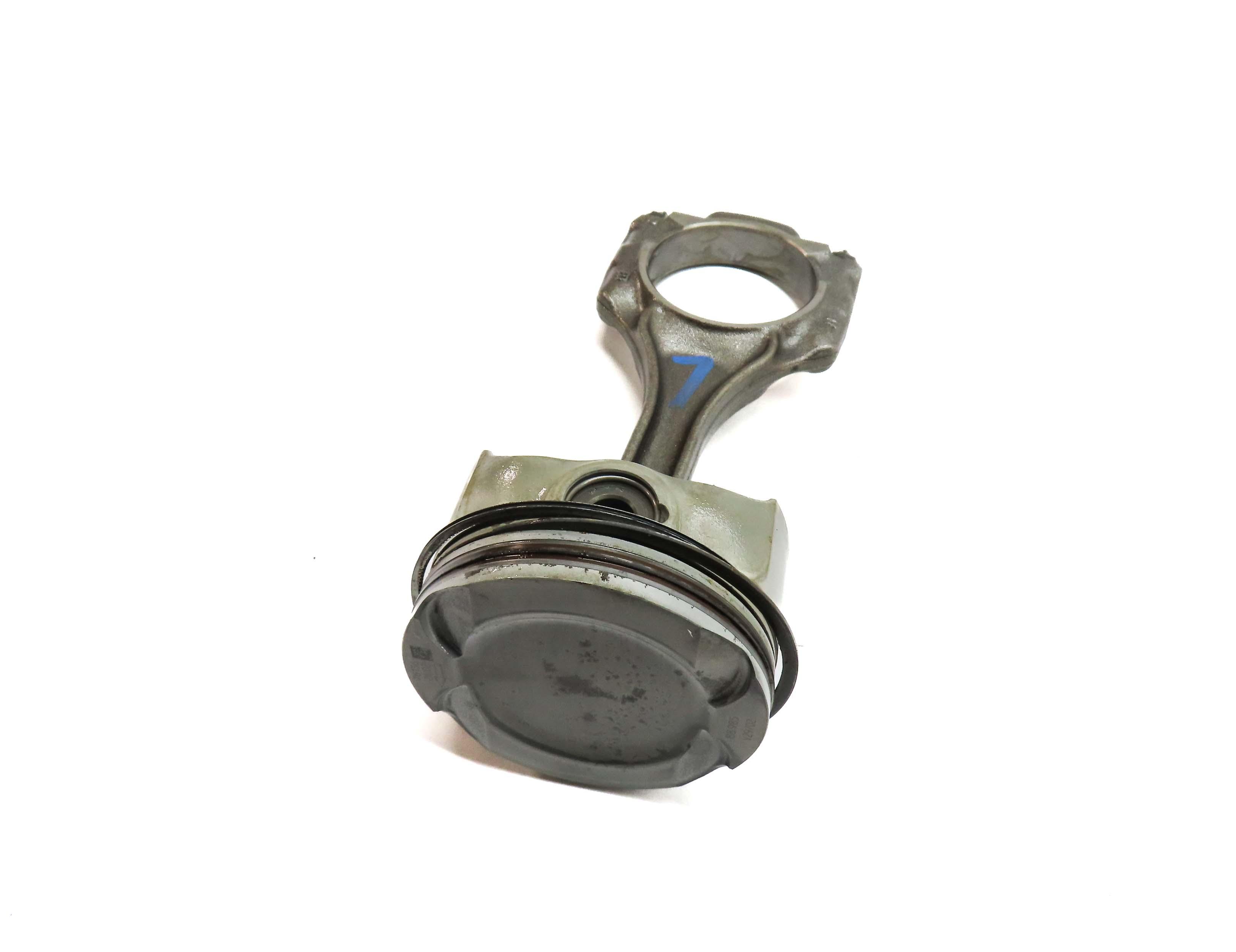 2013 BMW 6 7 M5 M6 F01 F06 F10 4.4L N63 TURBO ENGINE PISTON & CONNECTING ROD — exact item pictured