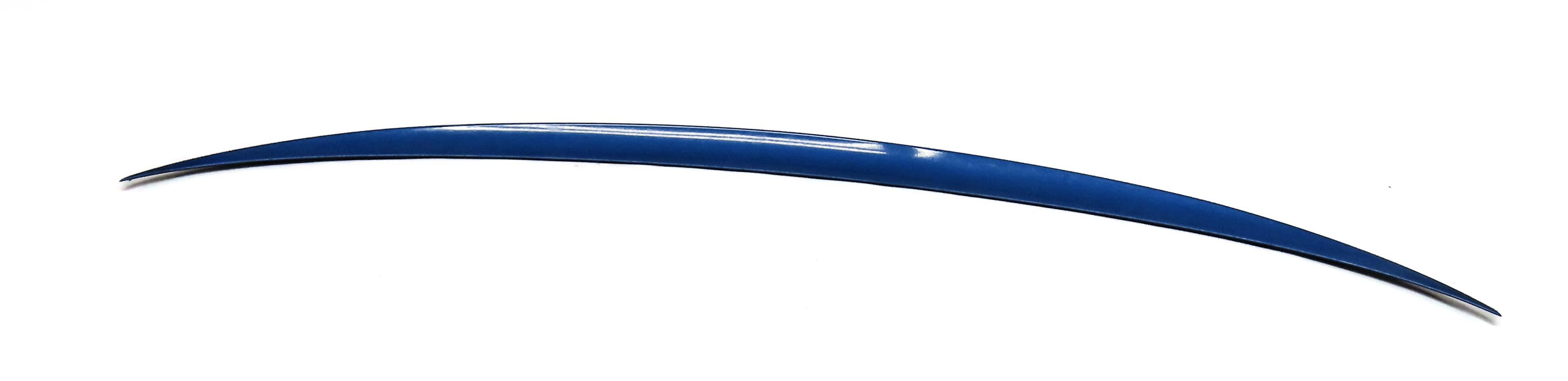 2012-2016 BMW 5-SERIES M5 ///M (F10) ///M-SPORT REAR SPOILER WING LIP (BLUE) — exact item pictured