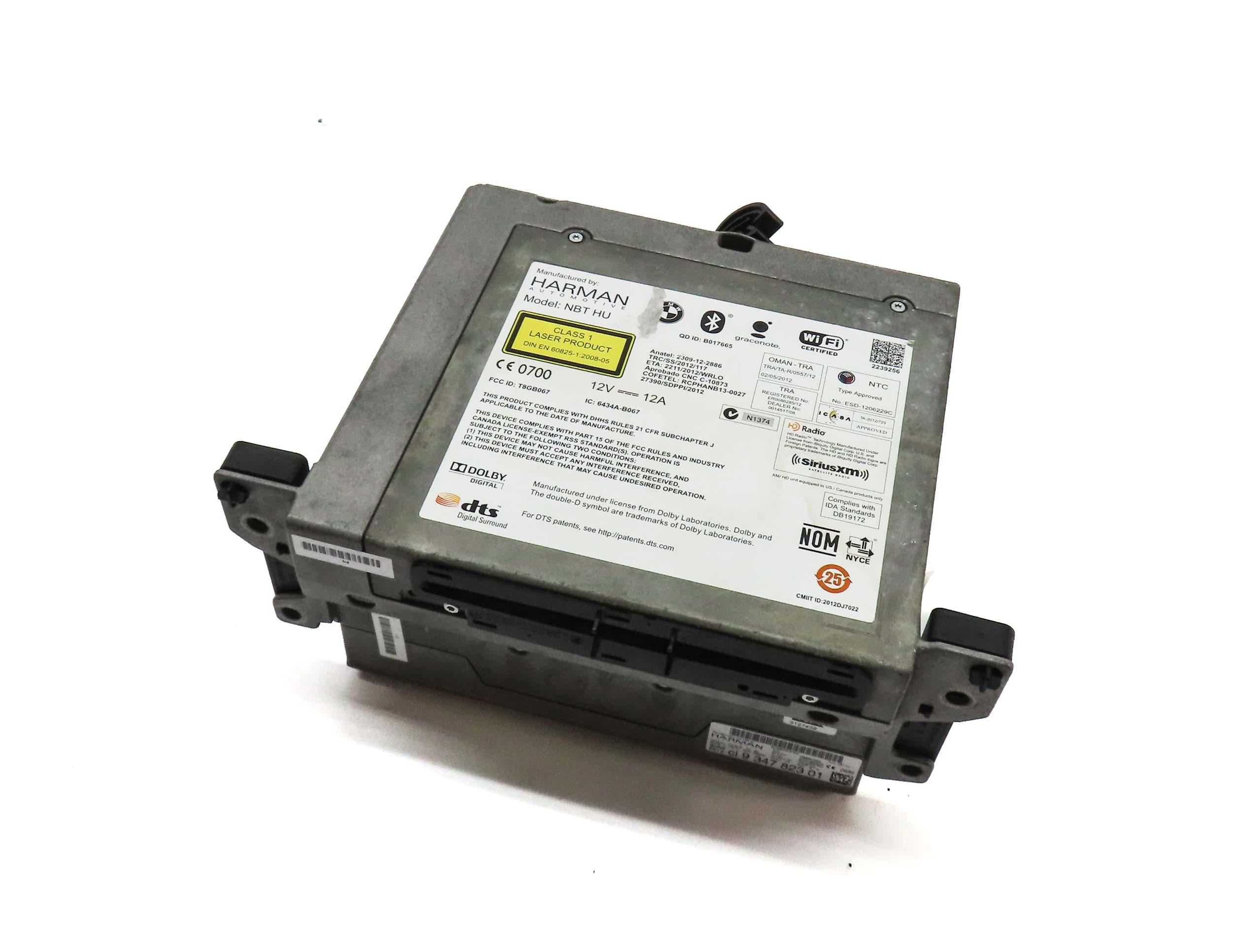 12-14 BMW 3 5 6 7 M5 M6 X3 (F01 F06 F10 F30) CD DVD NAVIGATION STEREO RECEIVER — exact item pictured