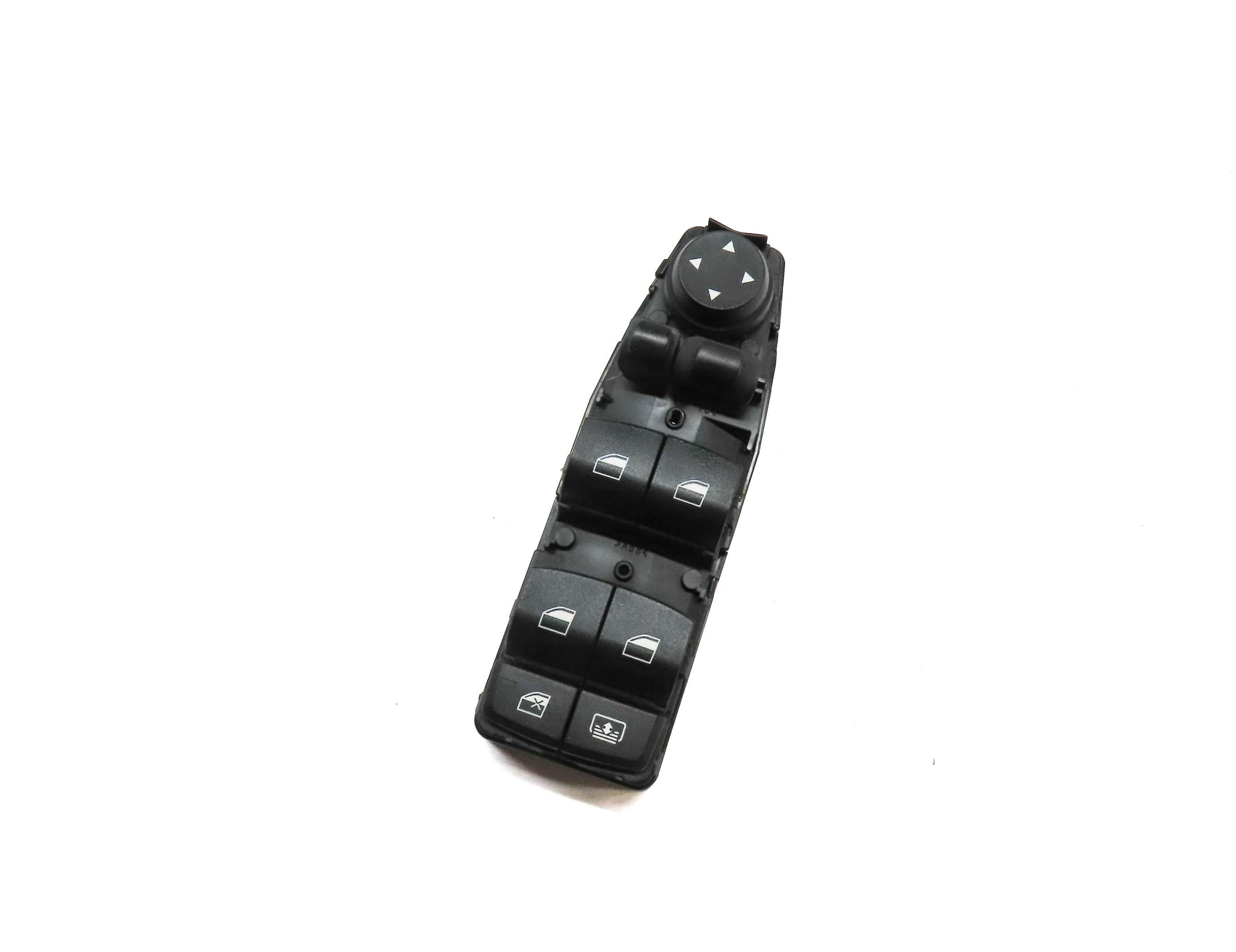 10-19 BMW 5 6 M5 M6 (F06 F10 F12 F13) LEFT DRIVER PFOLD WINDOW SWITCH w/ SHADE — exact item pictured