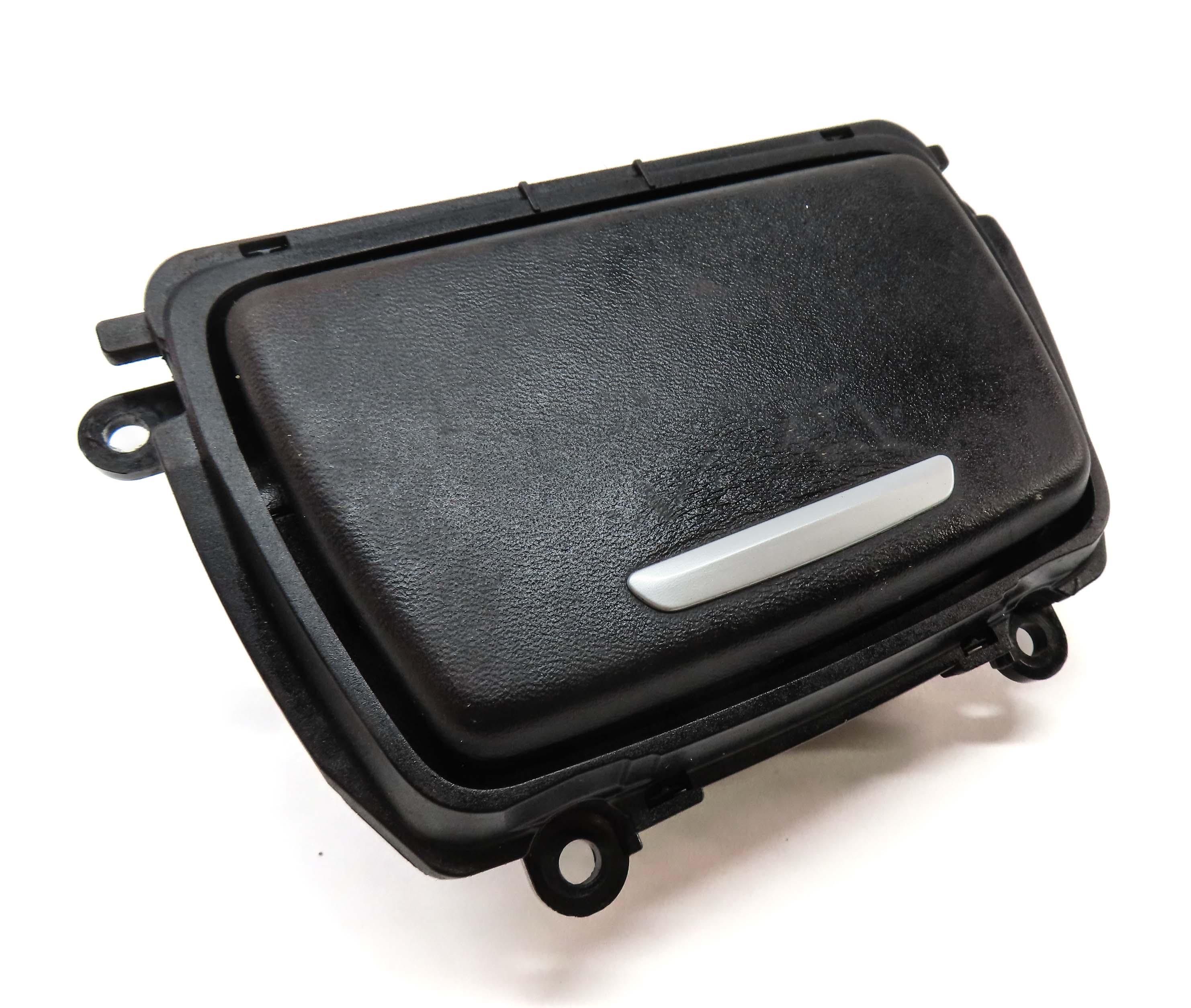 2013 BMW M5 ///M (F10) FRONT CENTER CONSOLE ASHTRAY COMPARTMENT w/o INSERT BLACK — exact item pictured