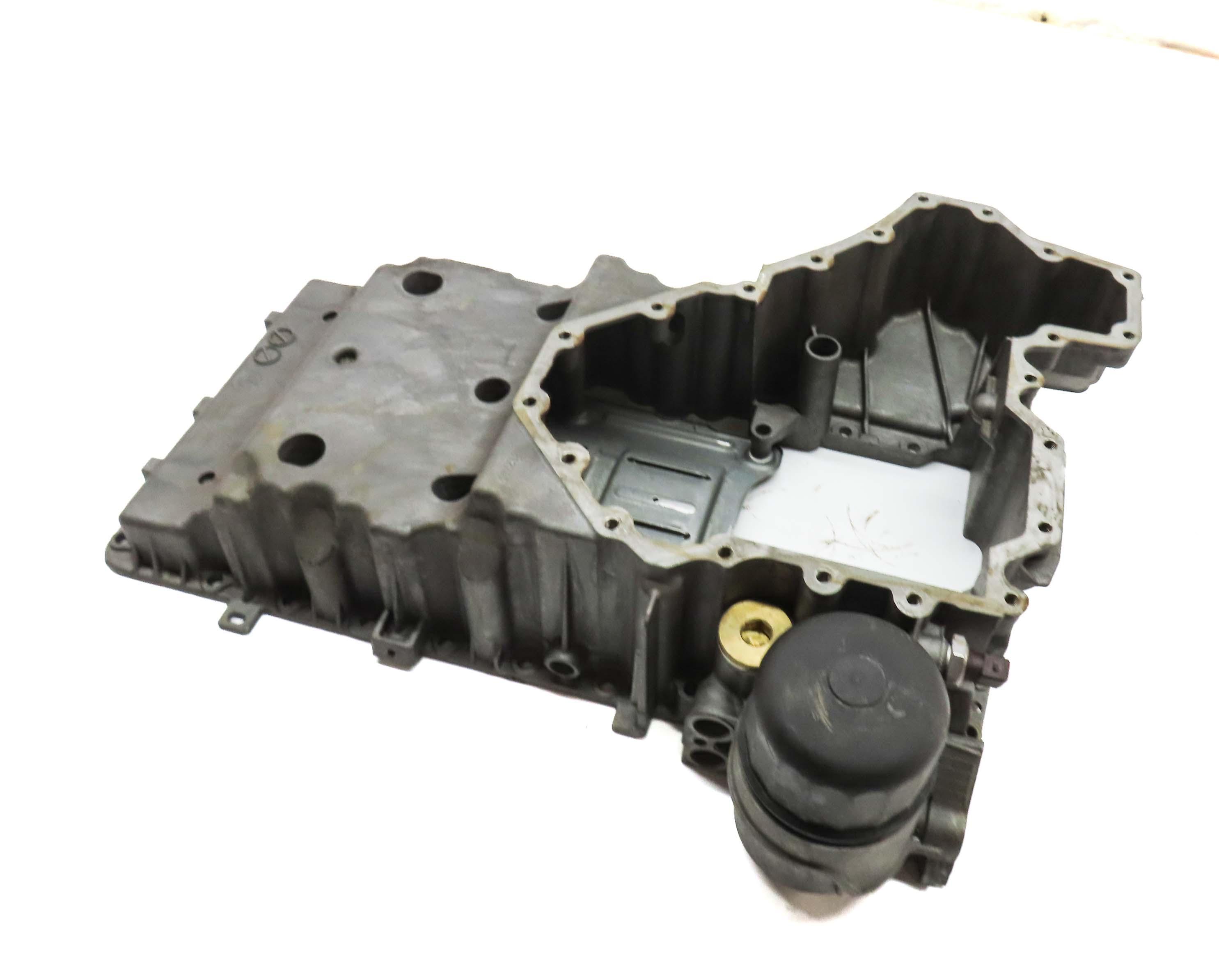 2012-2019 BMW M5 M6 (F06 F10 F12 F13) 4.4L S63 V8 ENGINE - UPPER OIL PAN CRADLE — exact item pictured