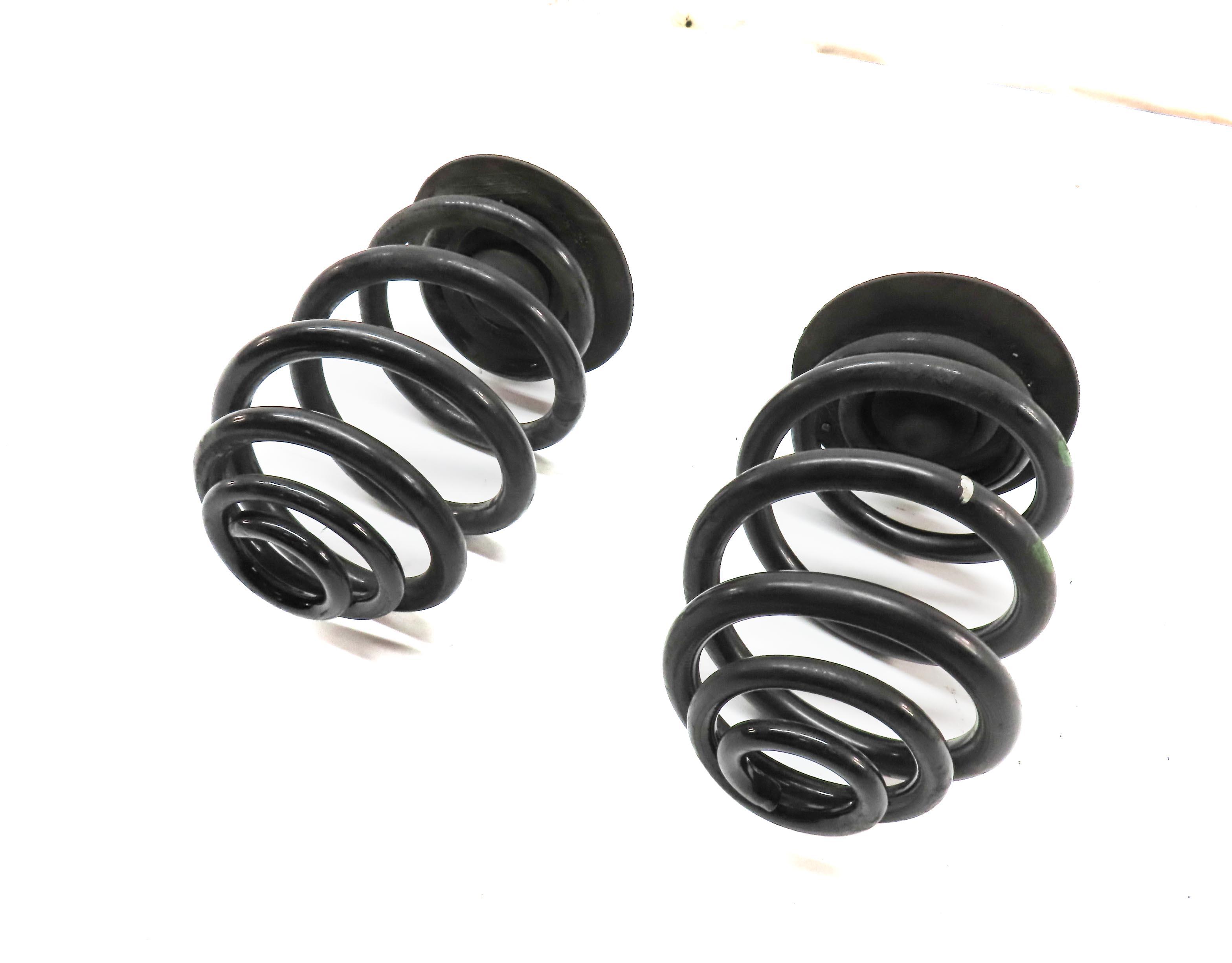 2003-2008 BMW Z4 (E85) LEFT & RIGHT REAR STANDARD SUSPENSION COIL SPRING SET 2 — exact item pictured