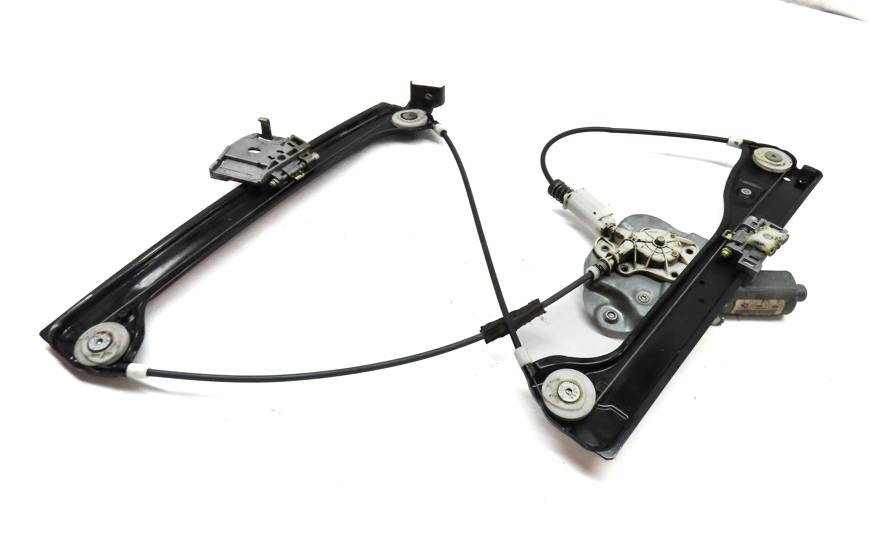 2004-2006 BMW Z4 (E85) LEFT FRONT DRIVER DOOR POWER WINDOW REGULATOR w/ MOTOR — exact item pictured