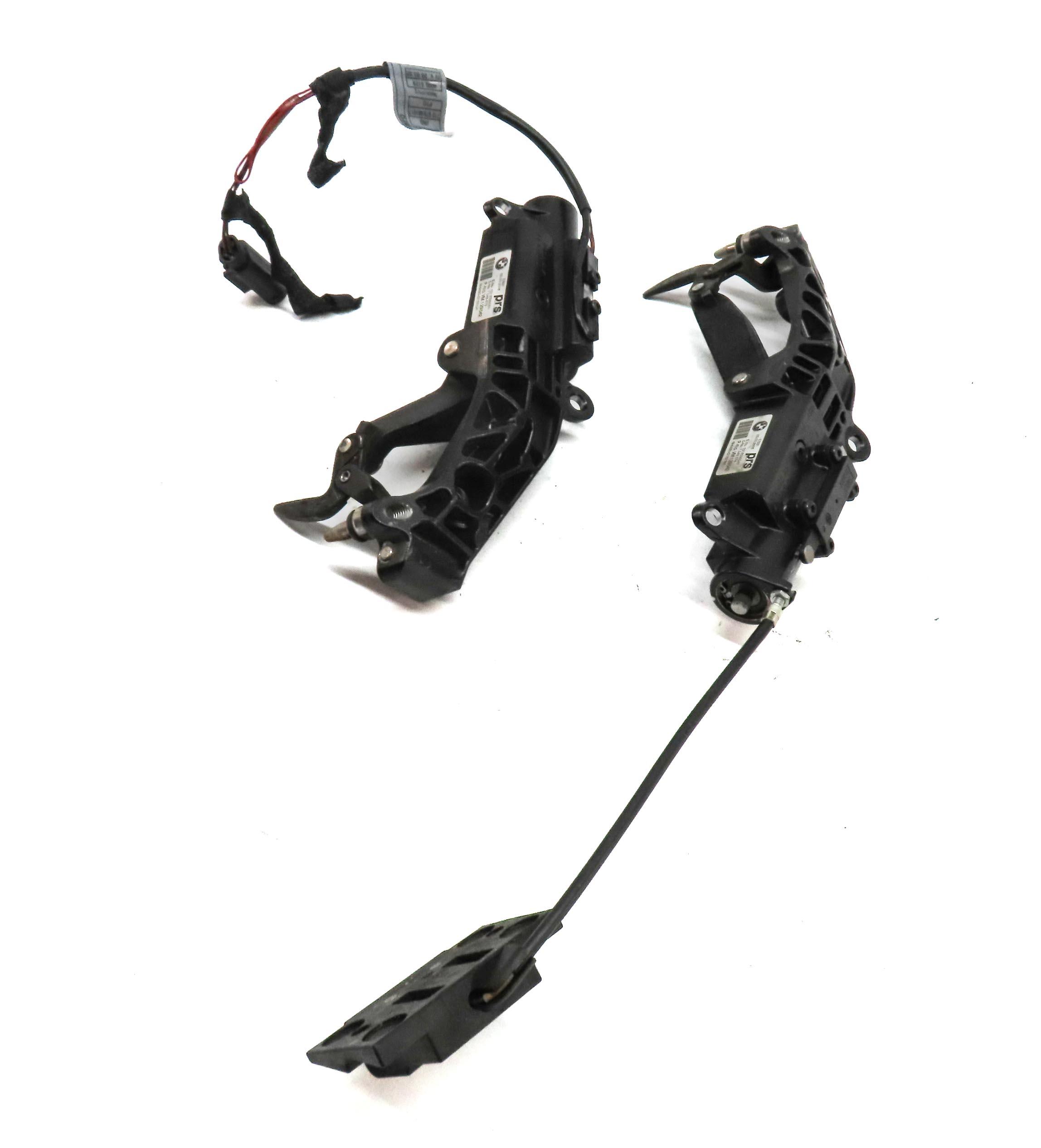 2006 BMW Z4 CONVERTIBLE ROADSTER E85 CONVERTIBLE TOP LATCH SET 2 7043874 7043873 — exact item pictured