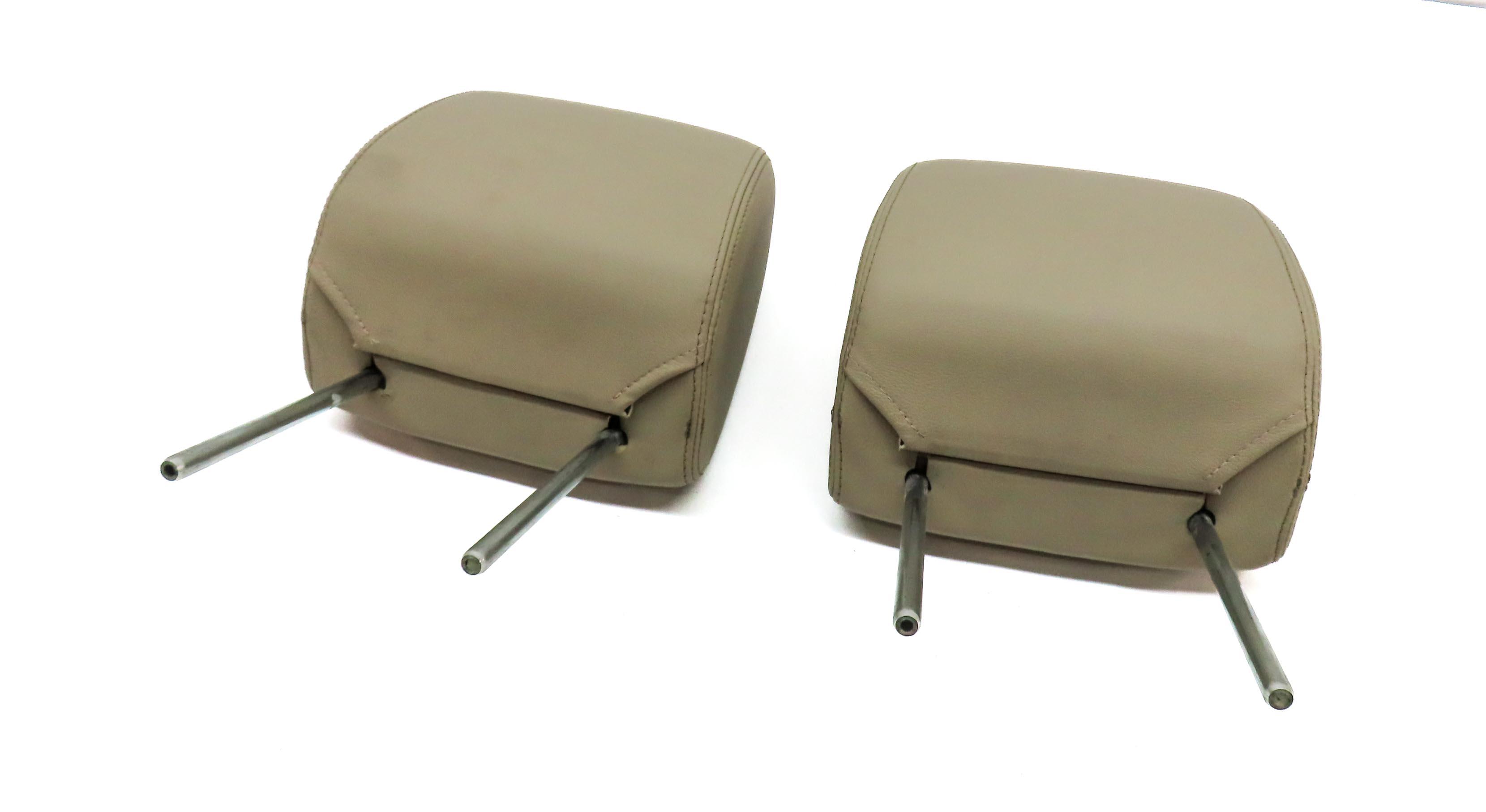 09-13 LAND RANGE ROVER SPORT L320 FRONT LEFT & RIGHT HEADREST SET (ALMOND BEIGE) — exact item pictured