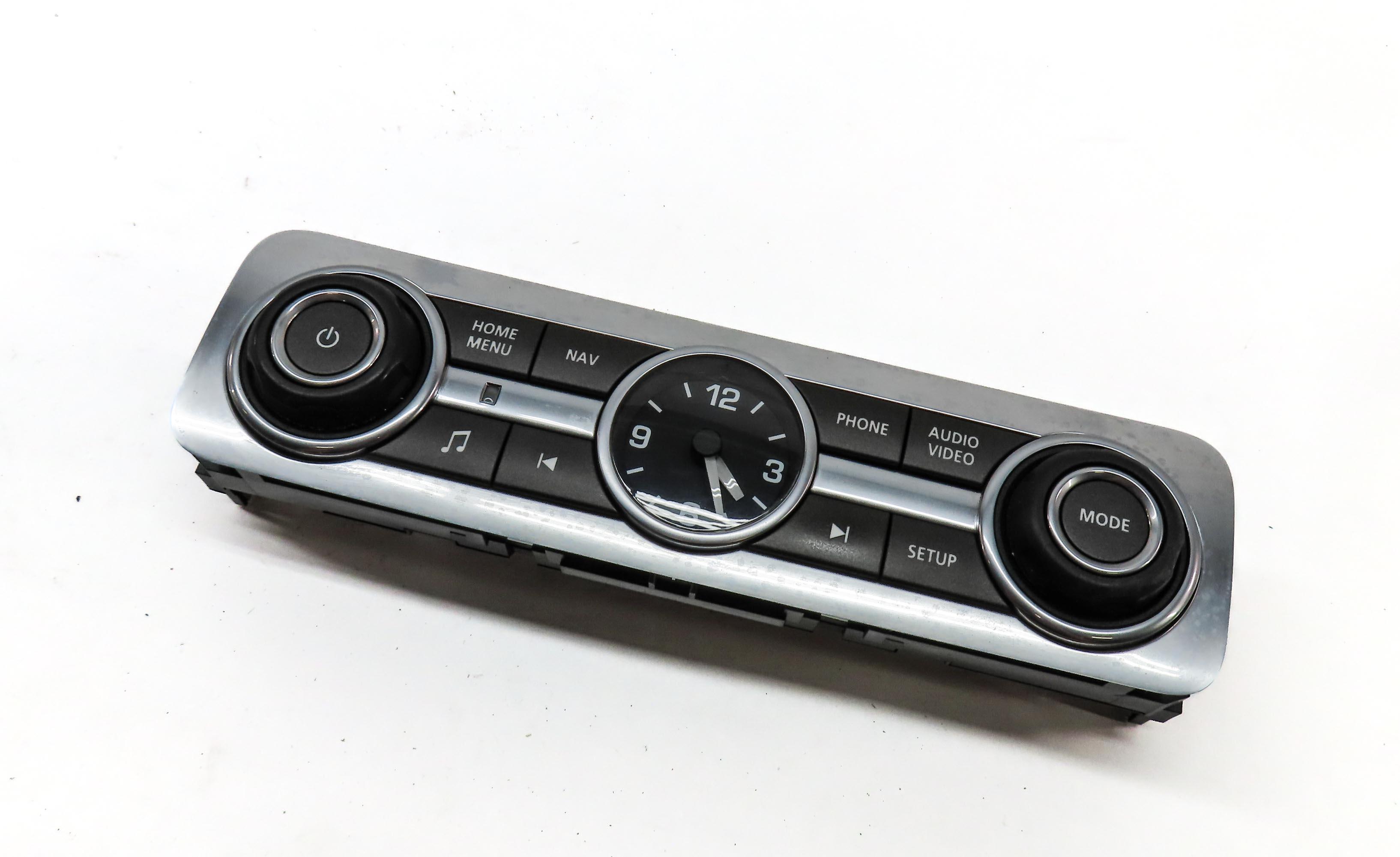 10-16 LR4 RANGE ROVER SPORT L320 RADIO NAVIGATION PHONE VIDEO CLOCK INFO SWITCH — exact item pictured