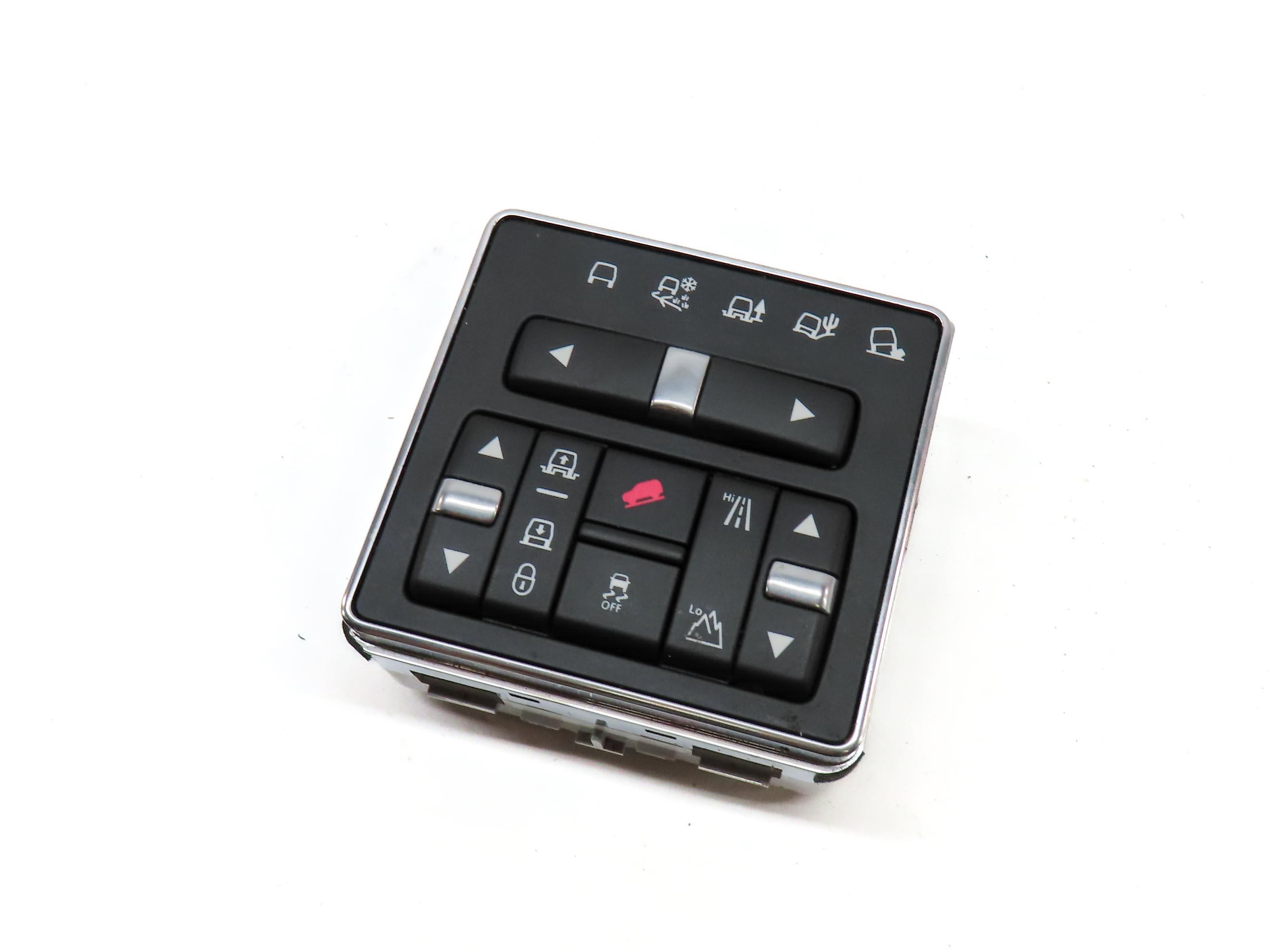 2012 RANGE ROVER SPORT (L320) TRACTION HILL SUSPENSION SWITCH BUTTON PANEL — exact item pictured