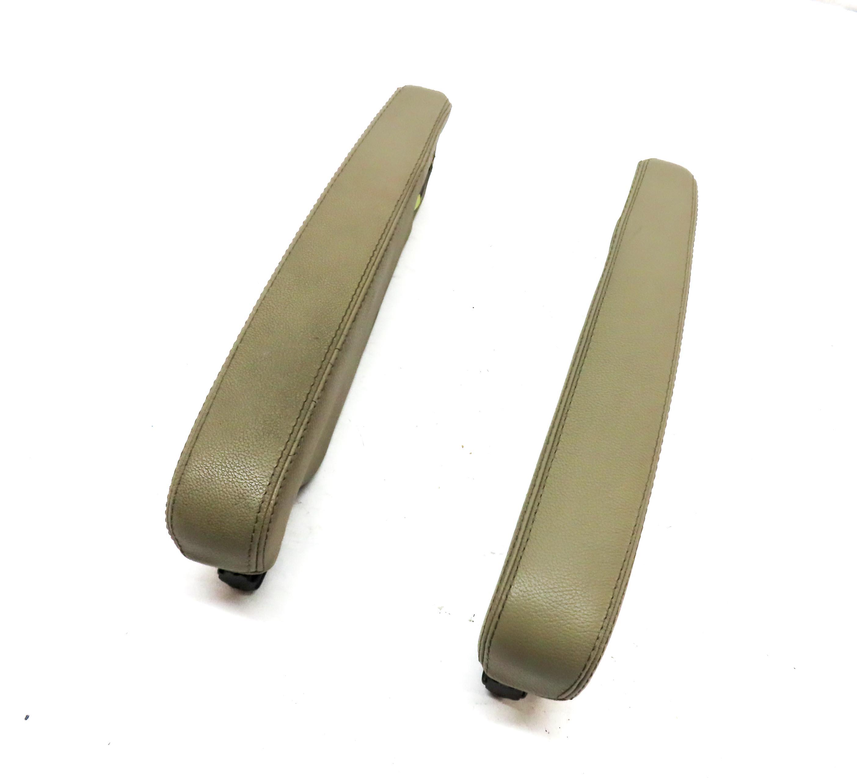09-13 RANGE ROVER SPORT (L320) FRONT LEFT DRIVER SEAT ARMREST (ALMOND LEATHER) — exact item pictured