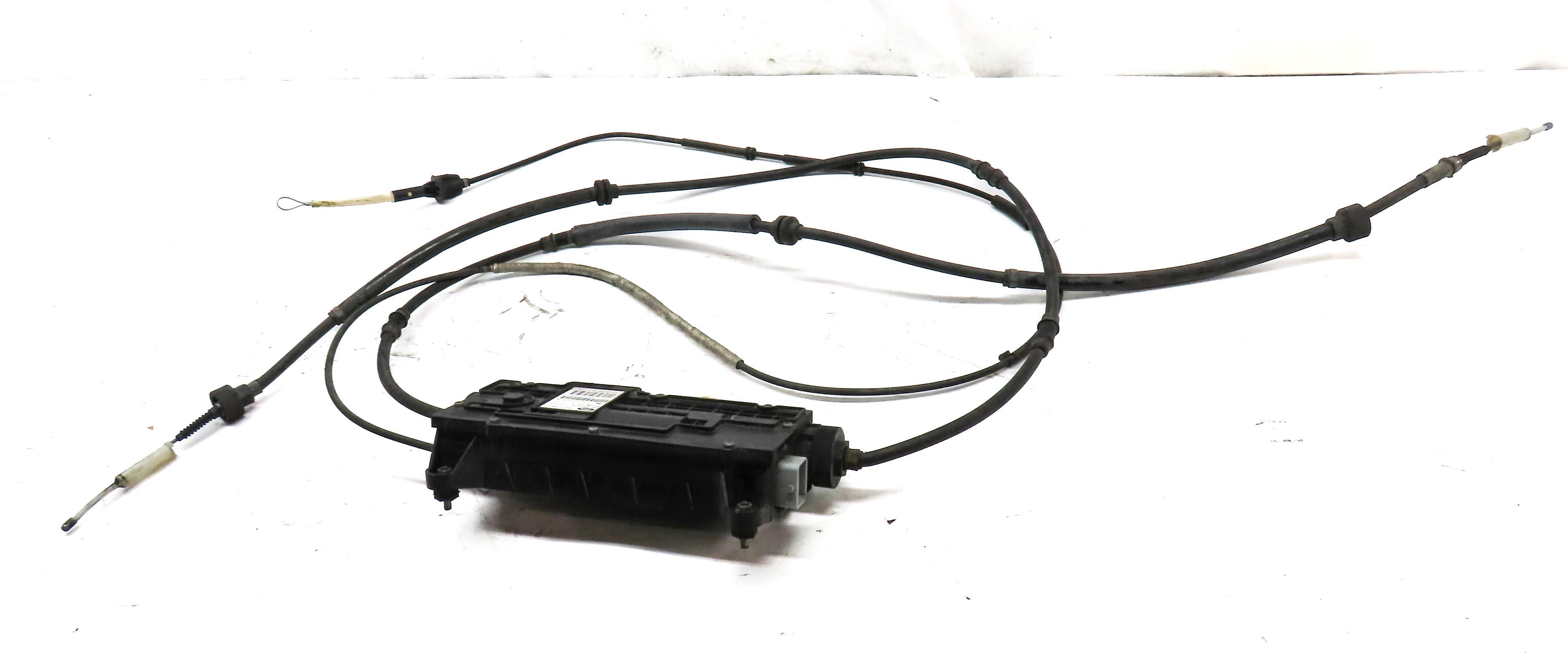 2012 RANGE ROVER SPORT (L320) EMERGENCY PARKING BRAKE ACTUATOR MOTOR w/ CABLES — exact item pictured