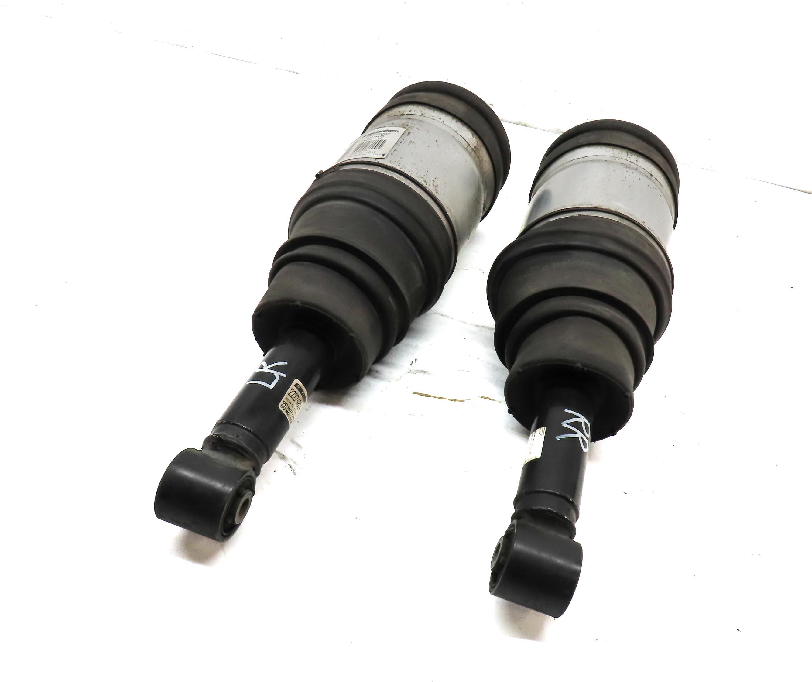 10-13 RANGE ROVER SPORT (L320) LEFT & RIGHT REAR AIR SUSPENSION SHOCK STRUT SET — exact item pictured