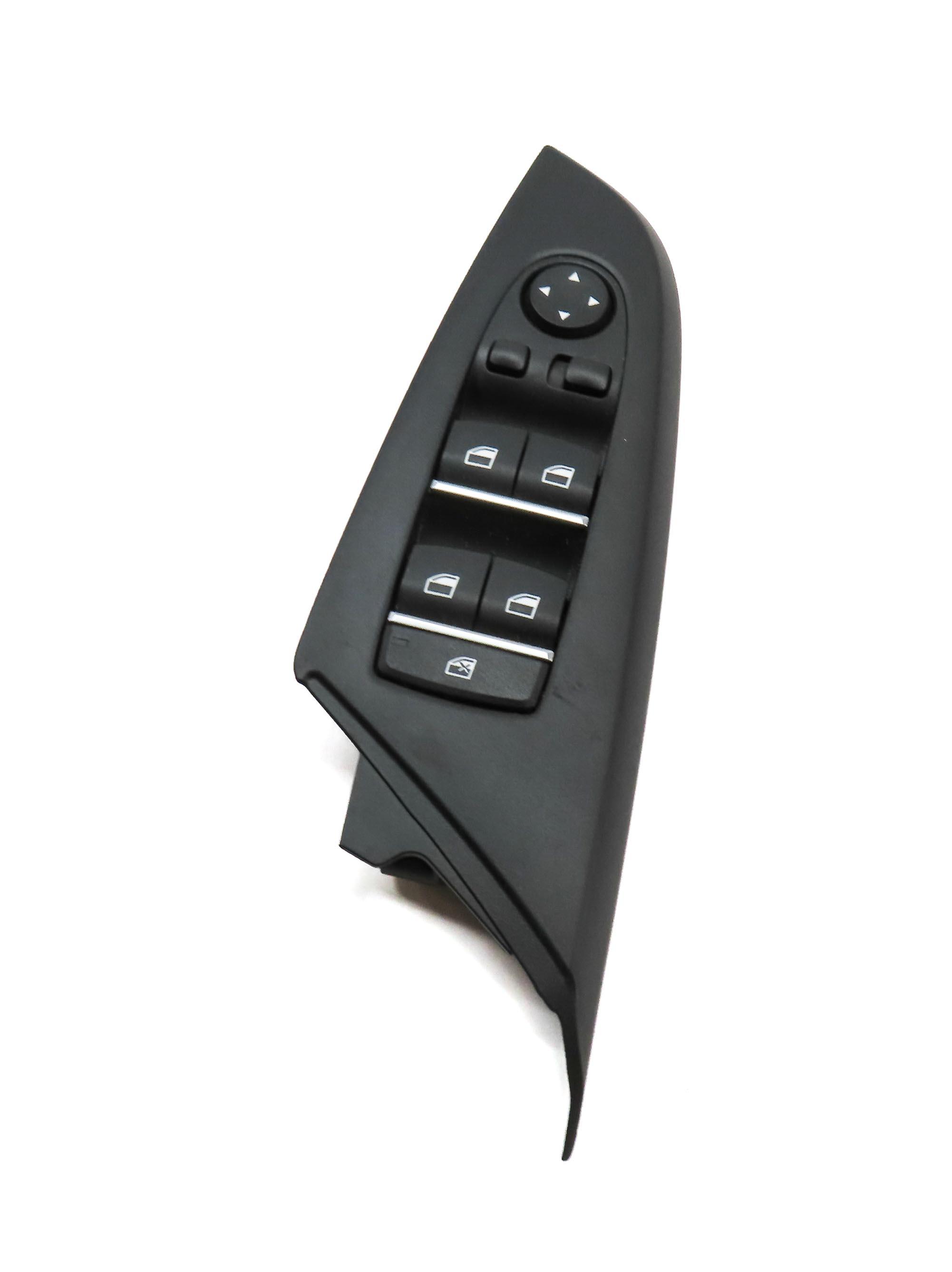 12-19 BMW 3 4 M3 X3 X4 SERIES FRONT LEFT DRIVER WINDOW SWITCH P-FOLD (BLACK) — exact item pictured