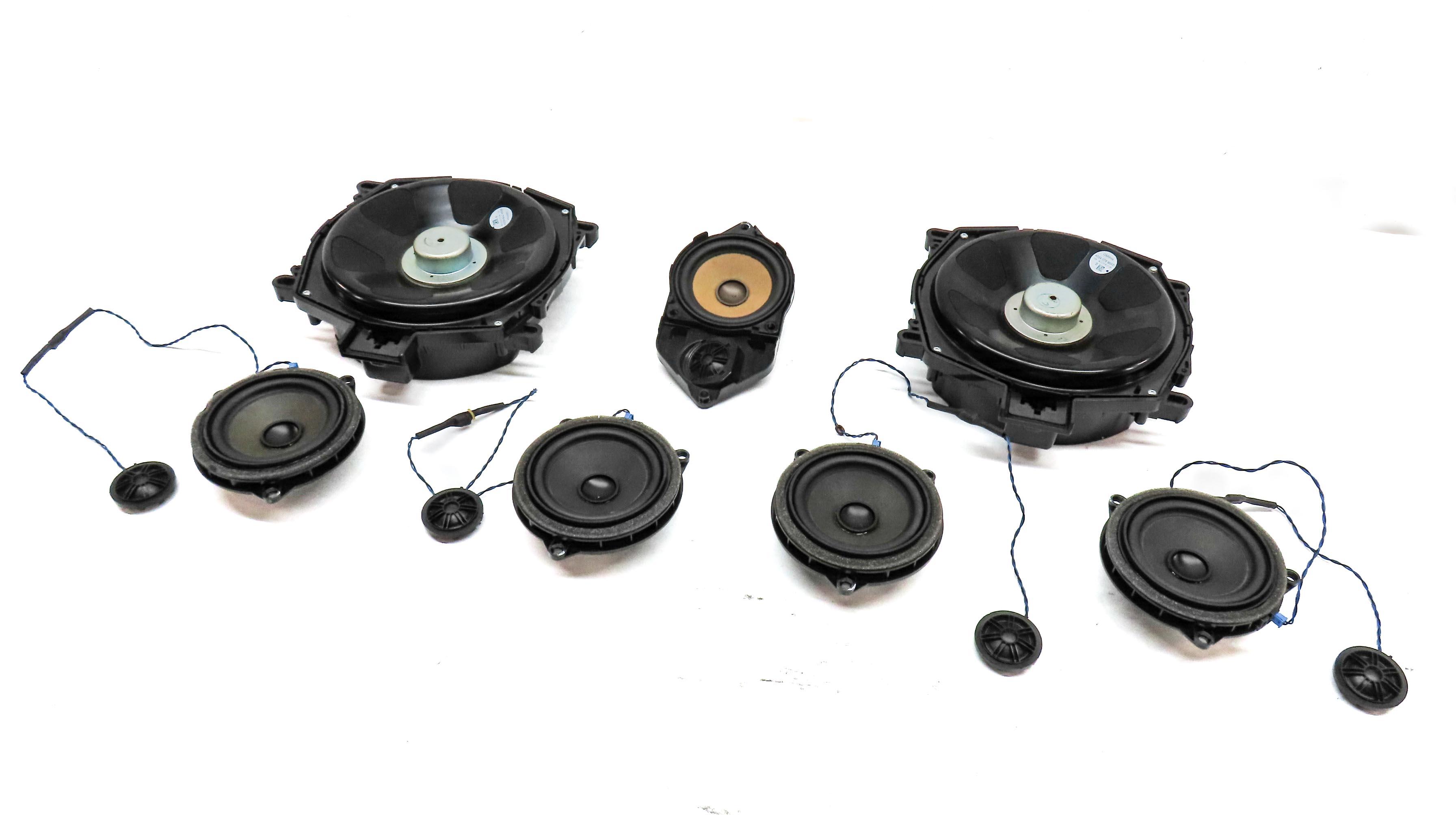 2014 BMW X3 (F25) DOOR DASH DECK WOOFER MIDRANGE TWEETER SPEAKER SET 11 — exact item pictured