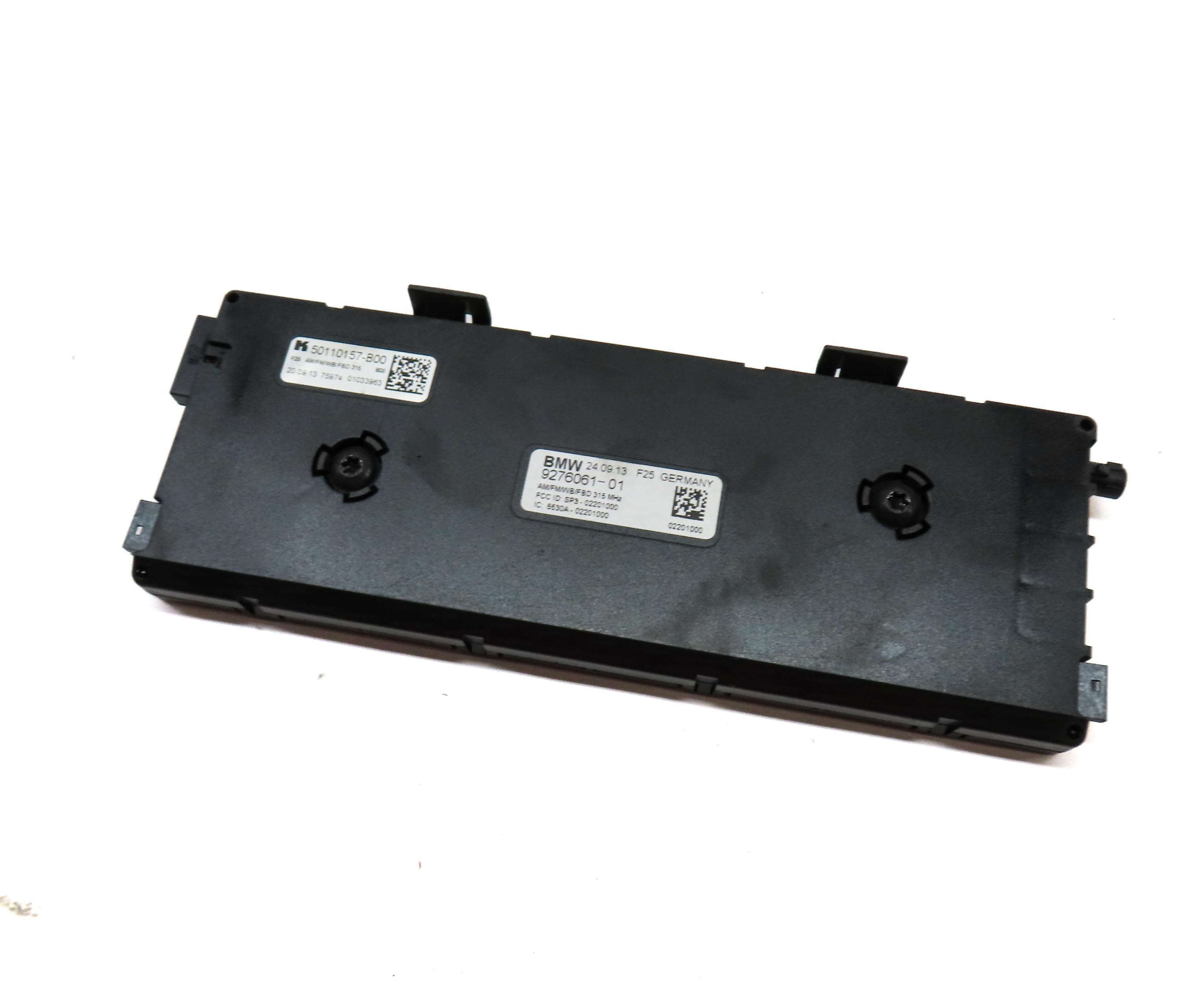 2014 BMW X3 (F25) RADIO STEREO ANTENNA DIVERSITY CONTROL MODULE 65209276061 — exact item pictured