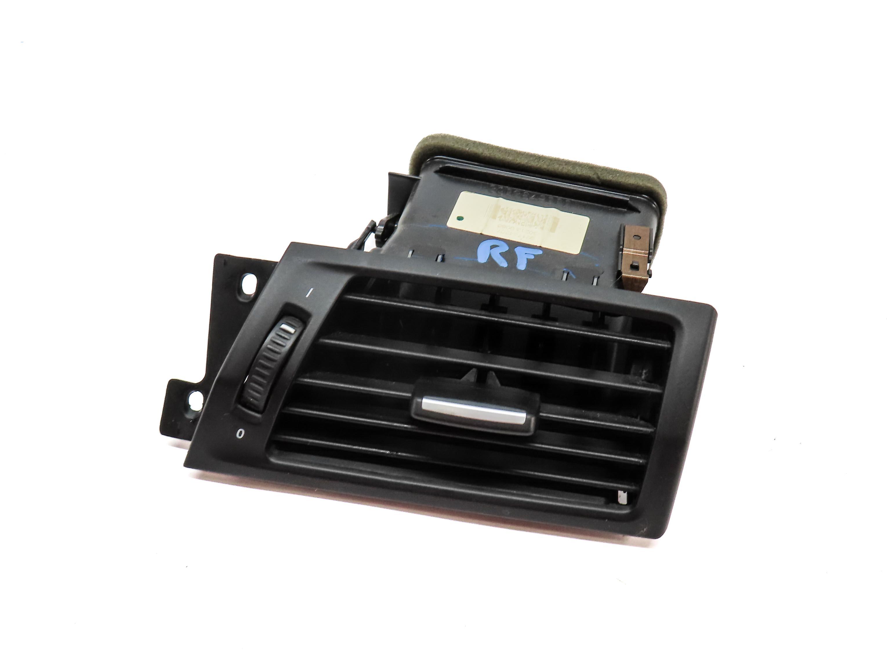 2014 BMW X3 (F25) FRONT RIGHT PASSENGER DASH HVAC A/C HEATER AIR VENT (BLACK) — exact item pictured