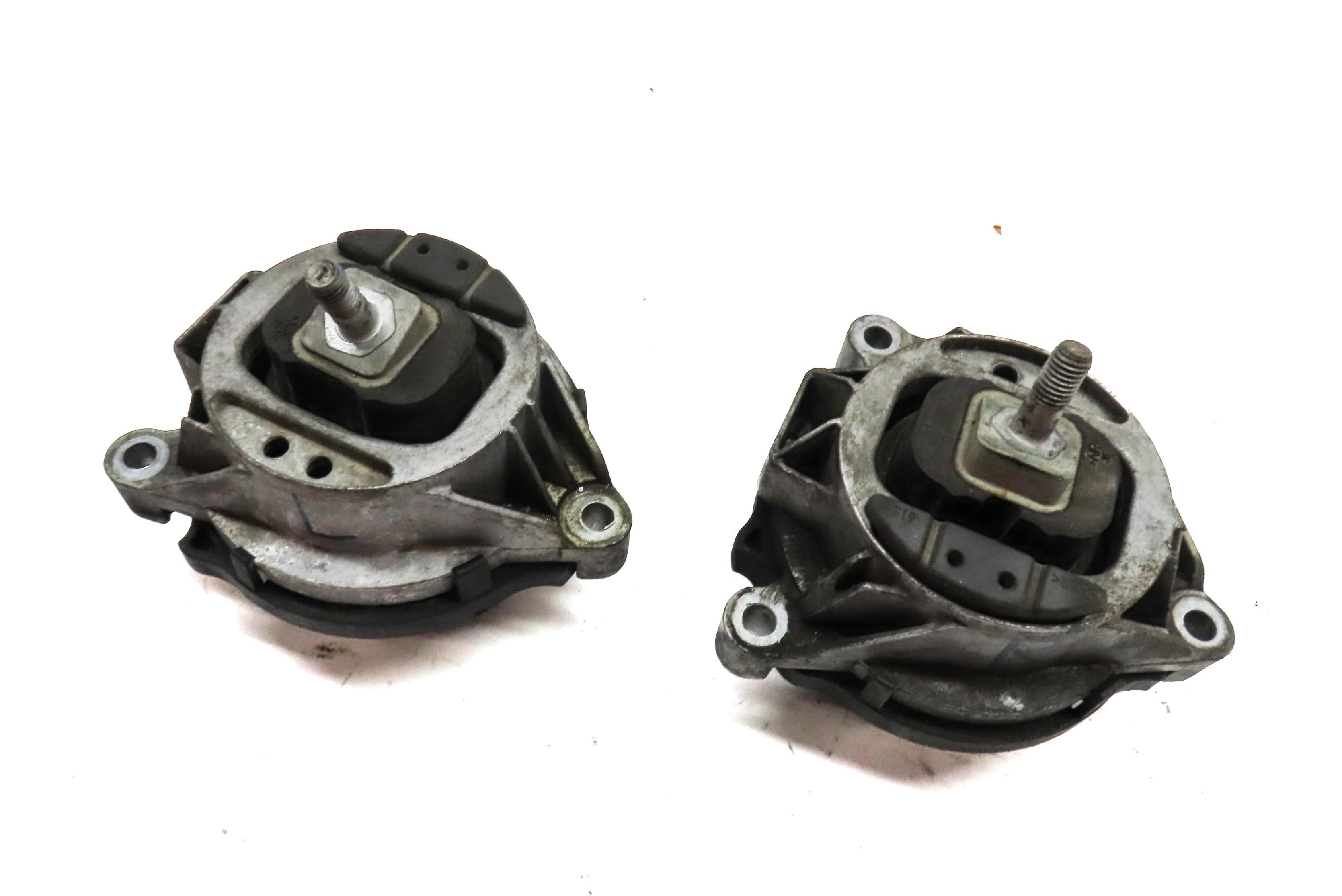 2014 BMW X3 (F25) 2.0L TURBO N20 LEFT & RIGHT ENGINE MOTOR MOUNT SET 2 (ROUND) — exact item pictured