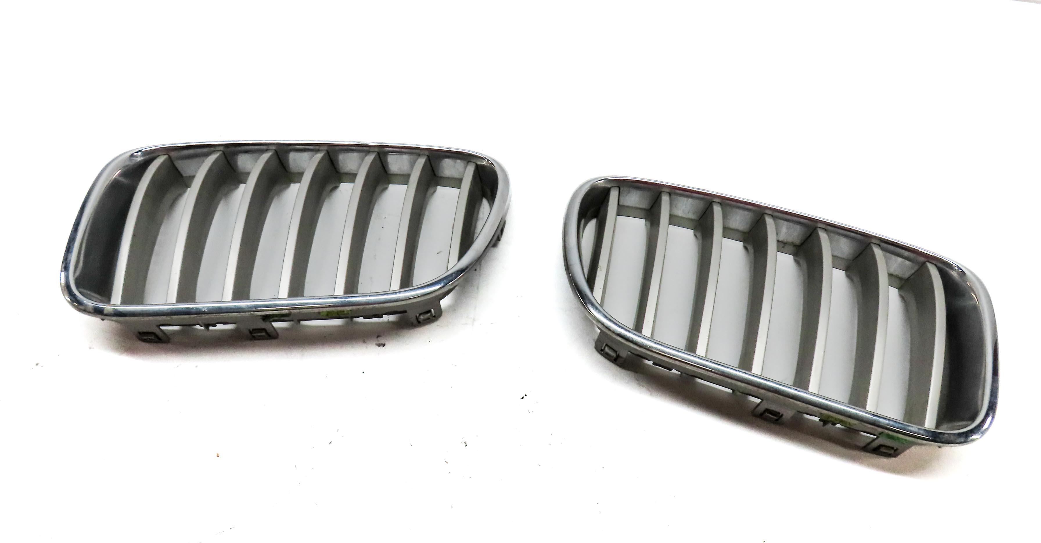 2013-2017 BMW X3 (F25) FRONT LEFT & RIGHT KIDNEY GRILLE HOOD VENT TRIM SET-2 — exact item pictured