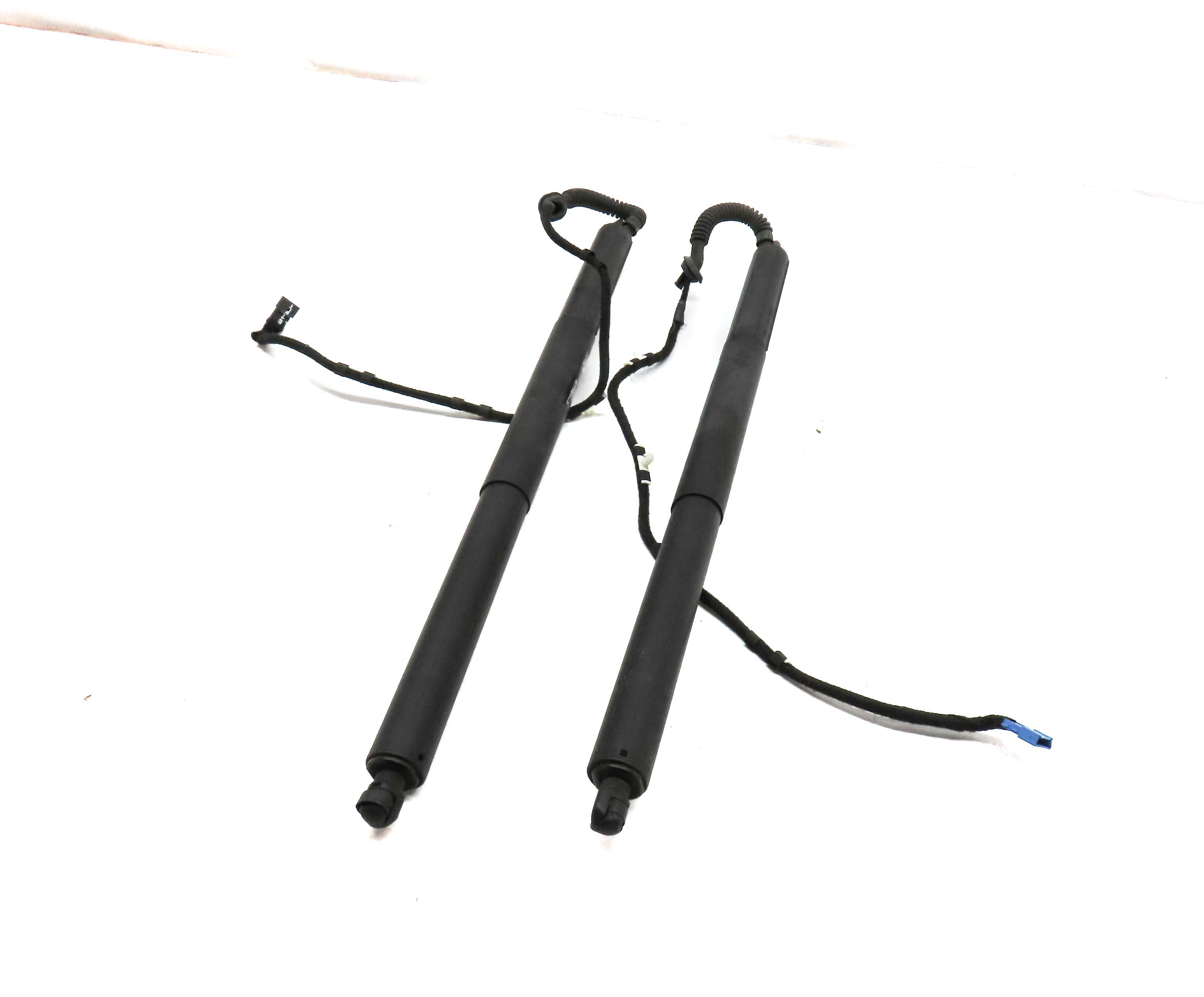 2011-2015 BMW X3 (F25) LEFT & RIGHT REAR TRUNK SHOCK STRUT SET-2 (ELECTRIC) — exact item pictured