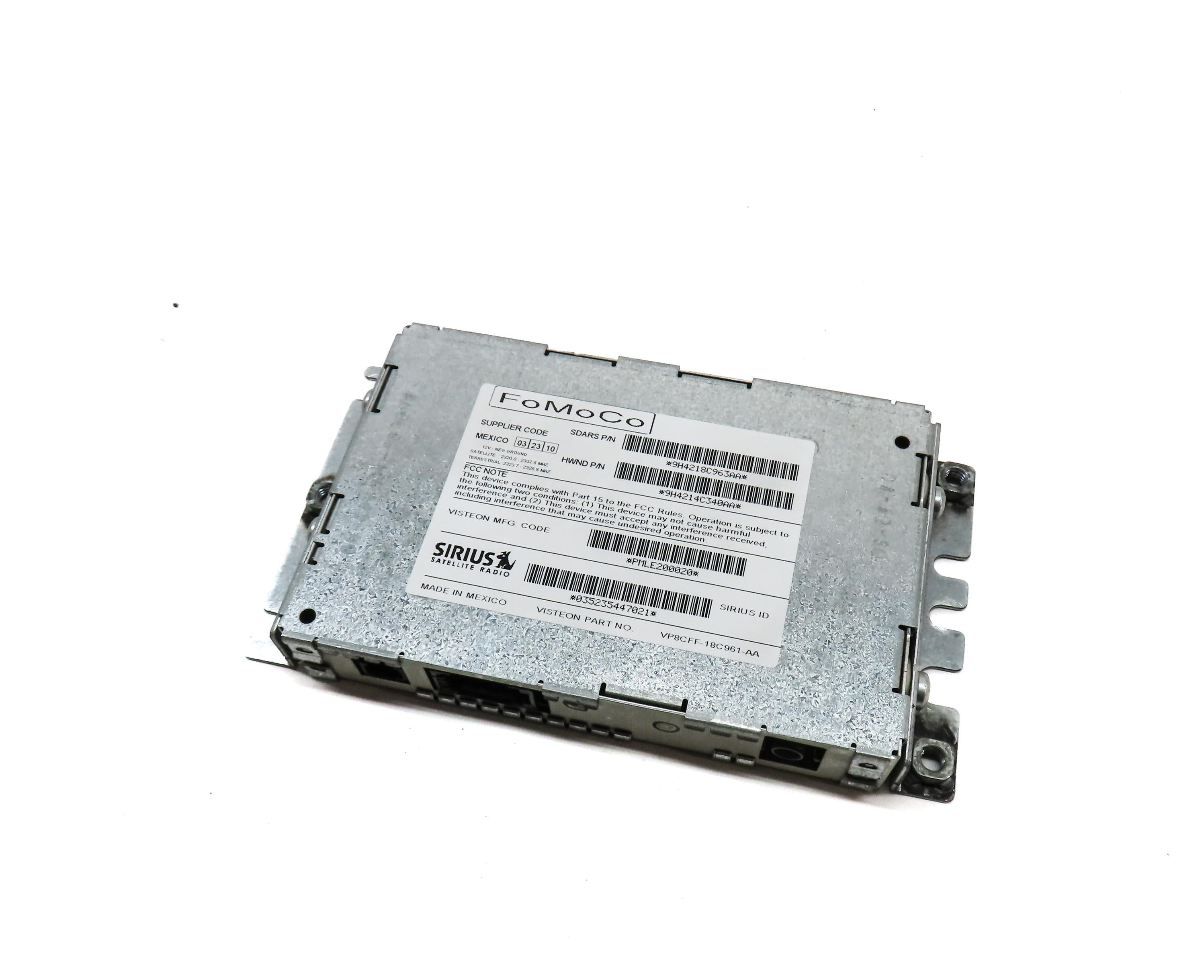 2010 RANGE ROVER SPORT (L320) SIRIUS SATELLITE RADIO RECEIVER CONTROL MODULE — exact item pictured